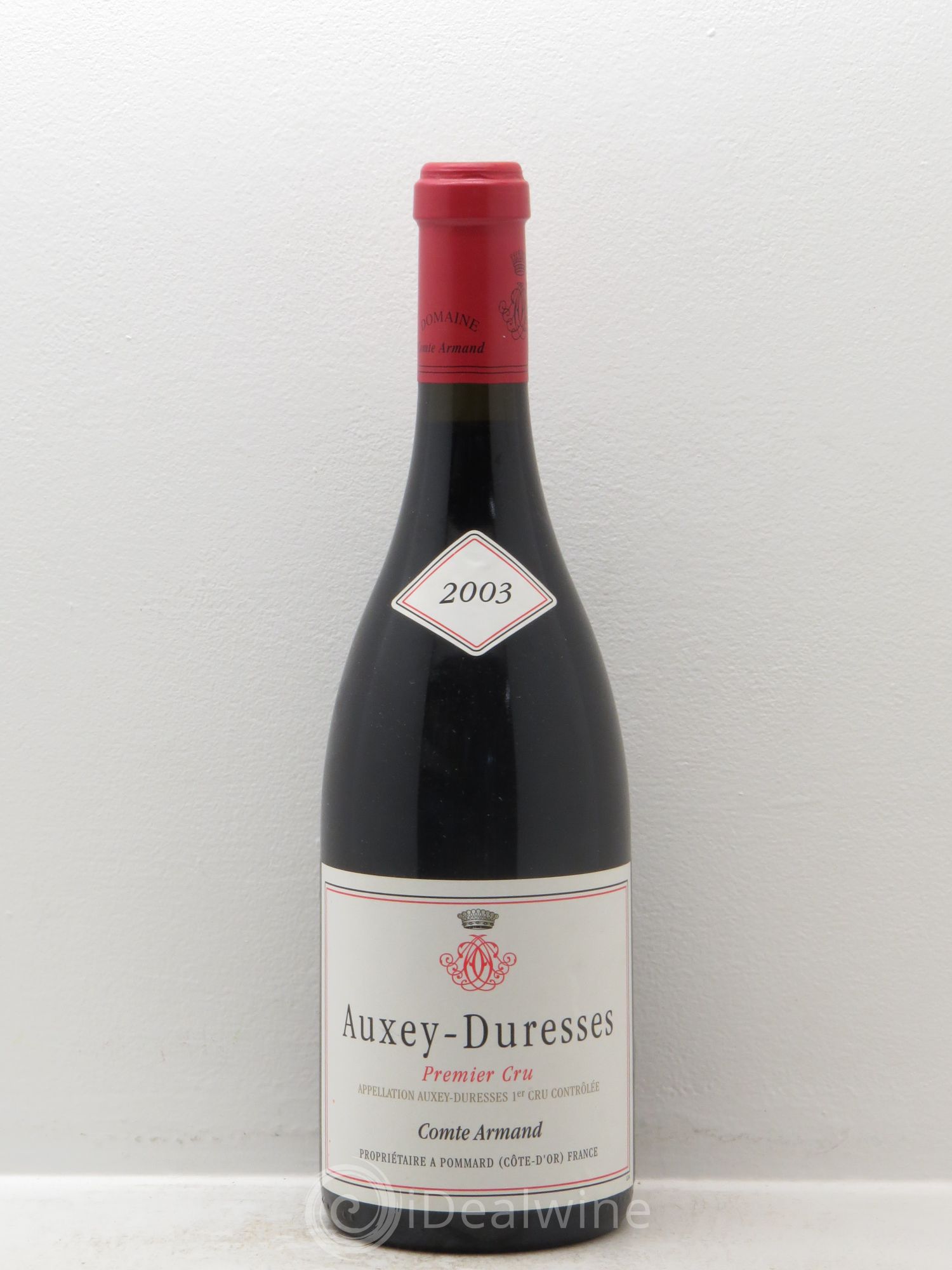 Auxey-Duresses 1er Cru Comte Armand 2003 - Lot de 1 bouteille - 0