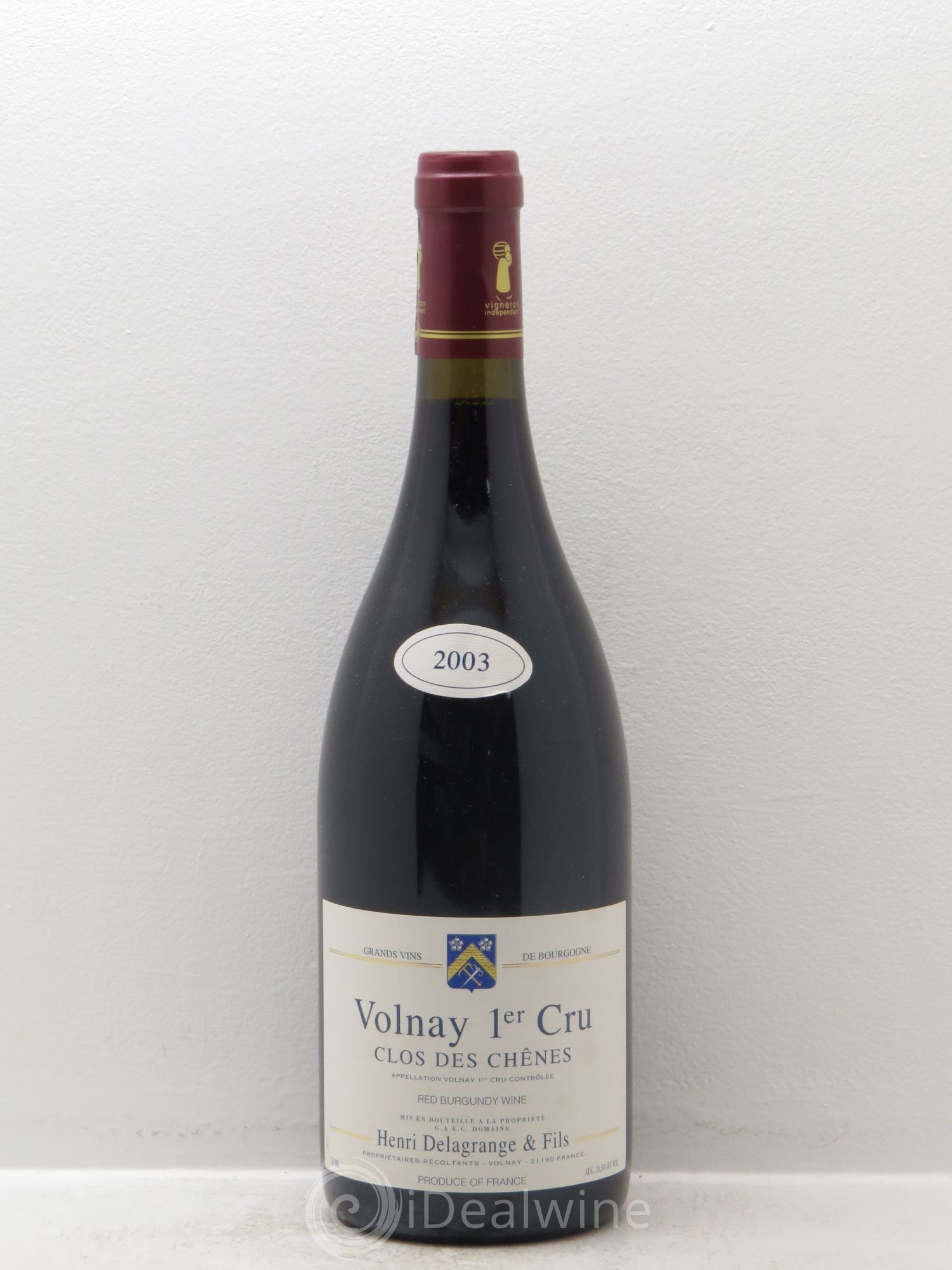 Volnay 1er Cru 2003 - Lot de 1 bouteille - 0