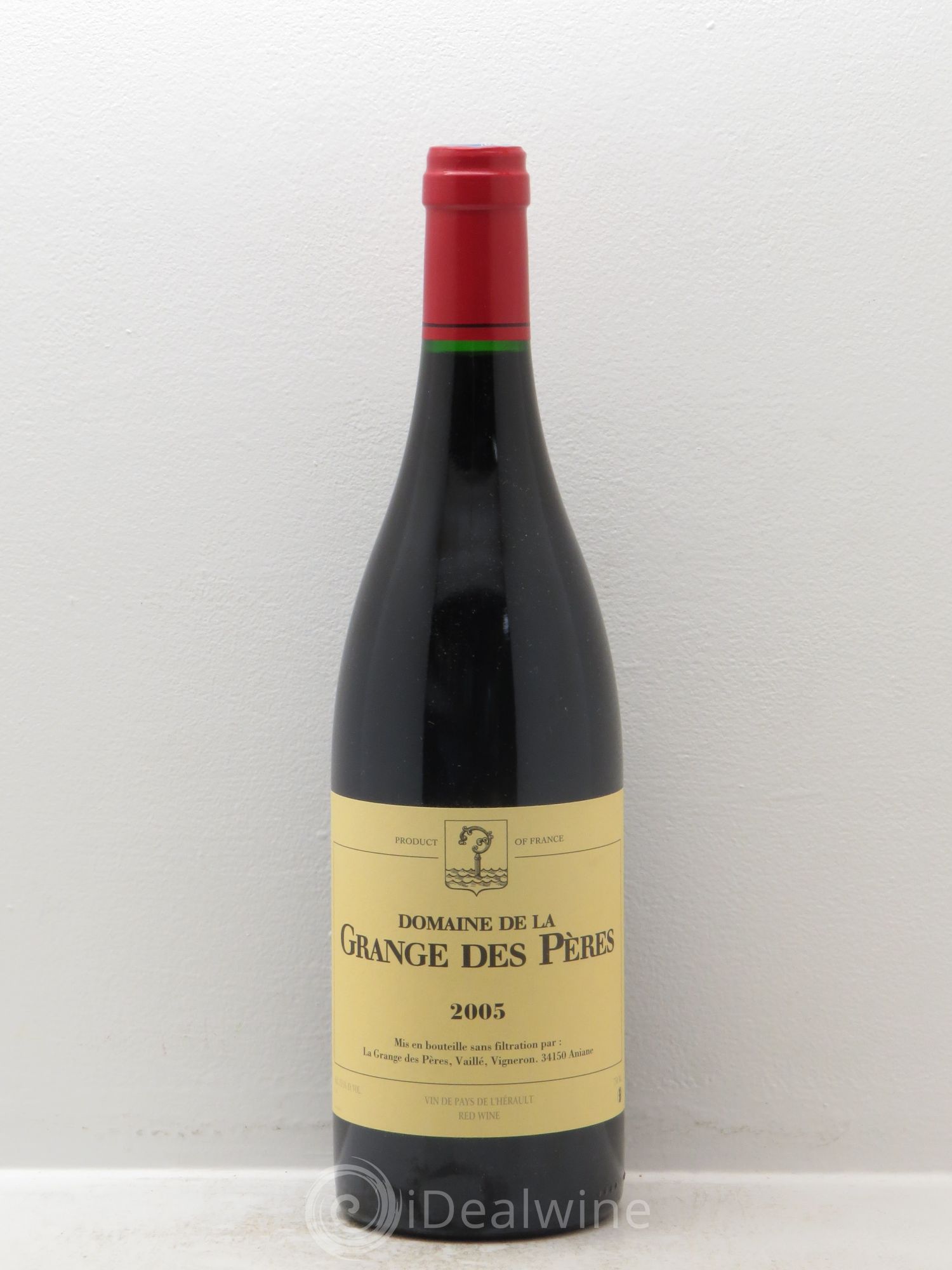 Pays d'Hérault Grange des Pères Laurent Vaillé 2005 - Lot de 1 bouteille - 0