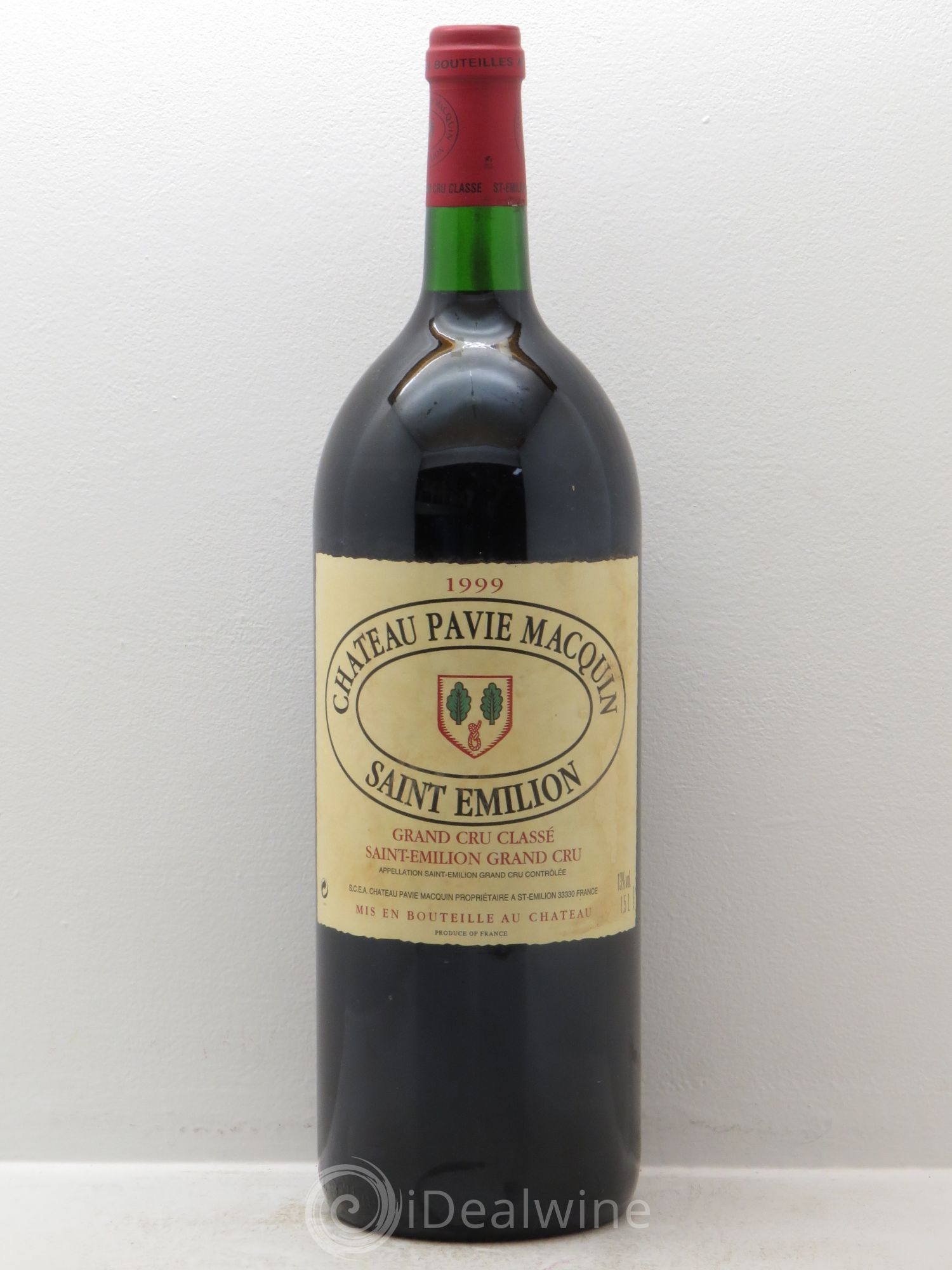 Château Pavie Macquin 1er Grand Cru Classé B 1999 - Lot de 1 magnum - 0