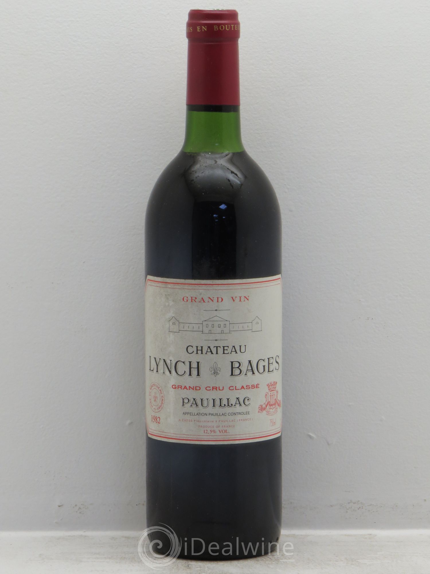 Château Lynch Bages 5ème Grand Cru Classé 1982 - Lot de 1 bouteille - 0