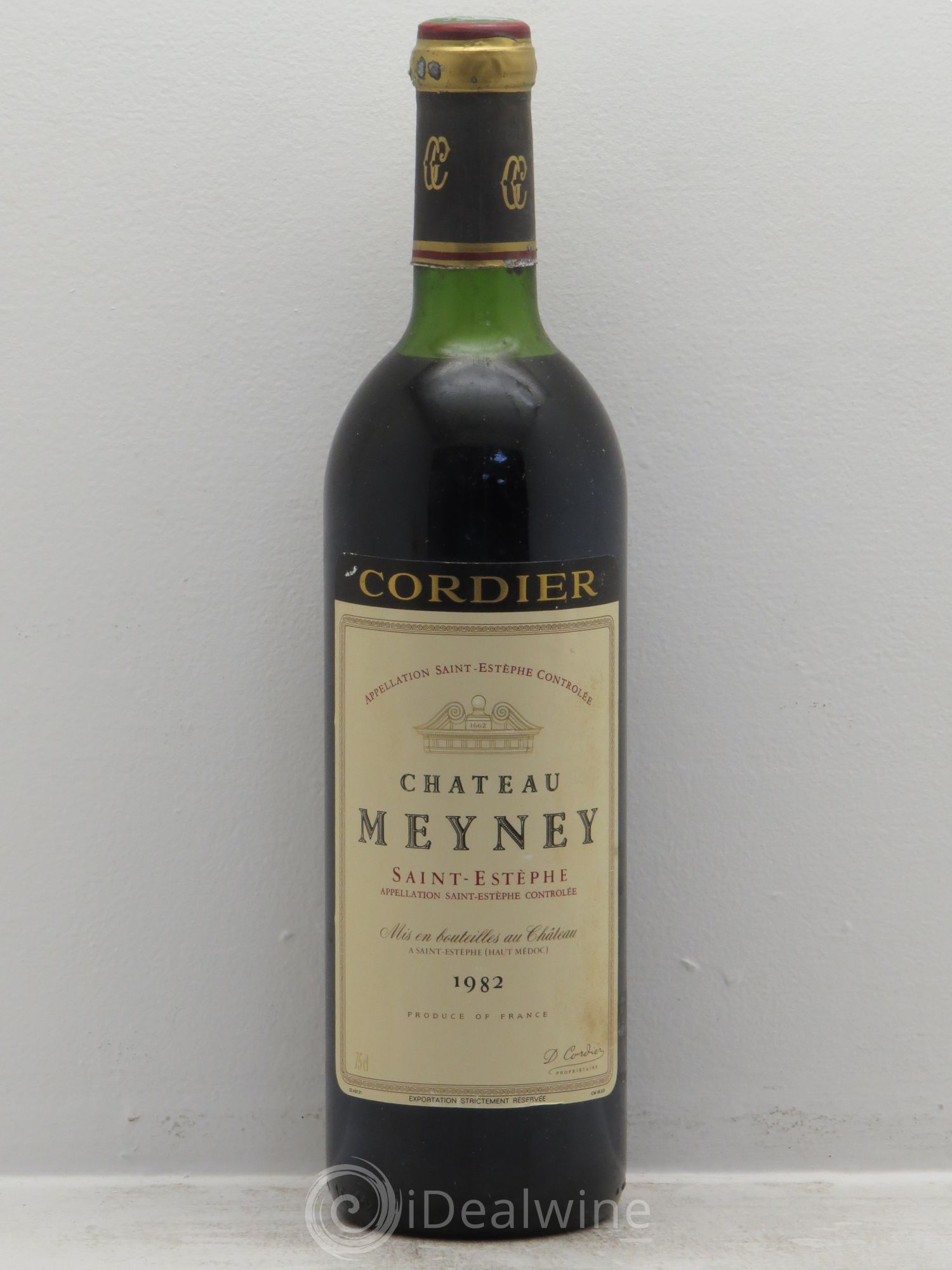 Château Meyney 1982 - Lot de 1 bouteille - 0