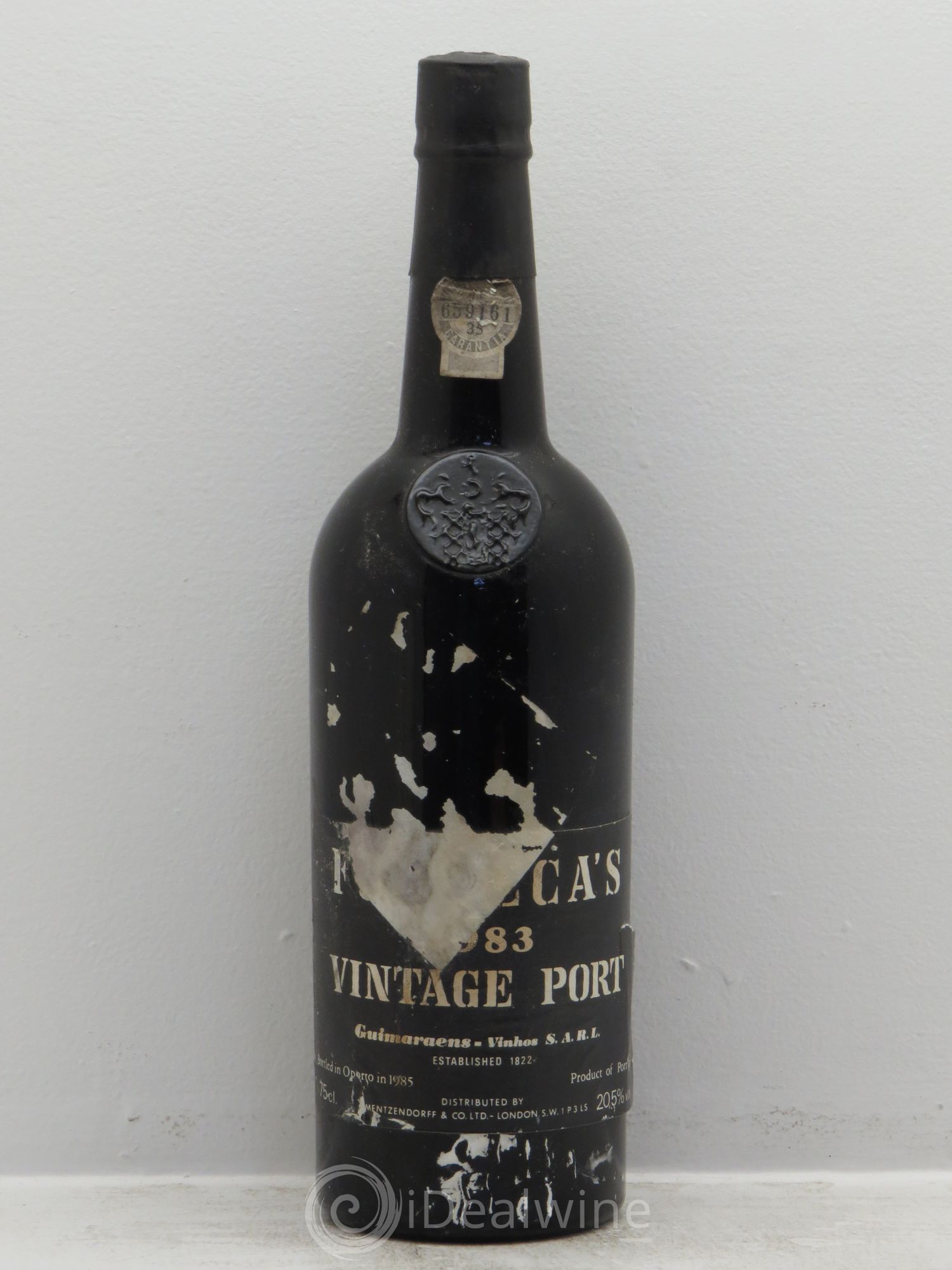 Porto Fonseca Vintage 1983 - Lot de 1 bouteille - 0