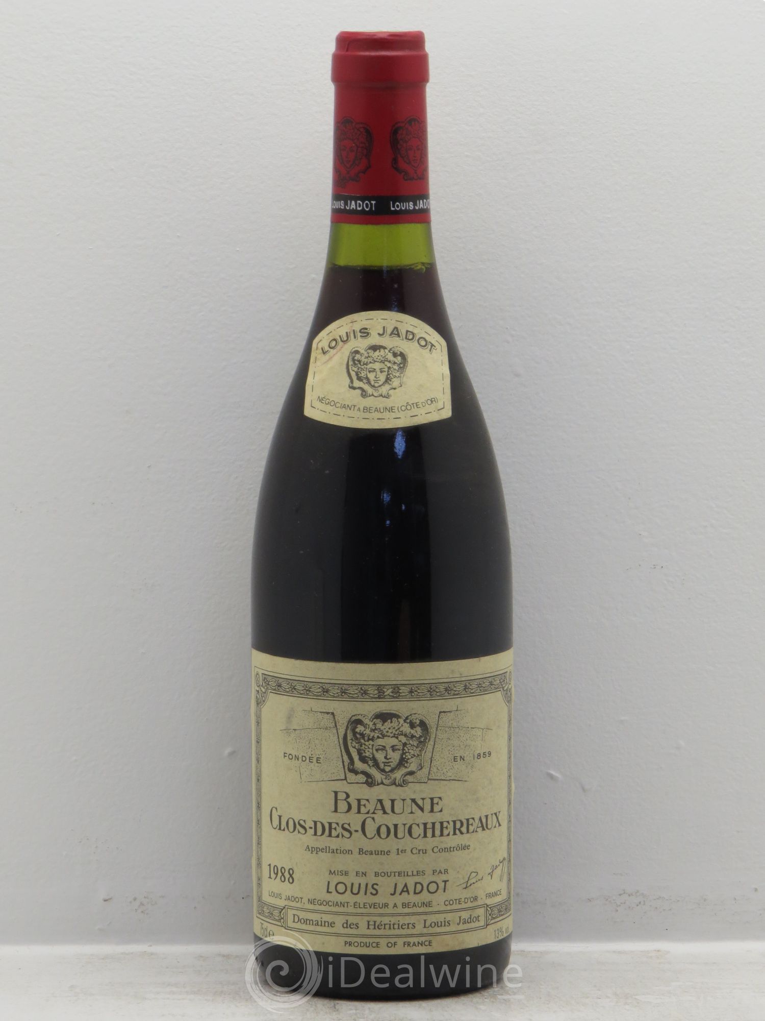 Beaune 1er Cru Clos des Couchereaux 1988 - Posten von 1 Flasche - 0