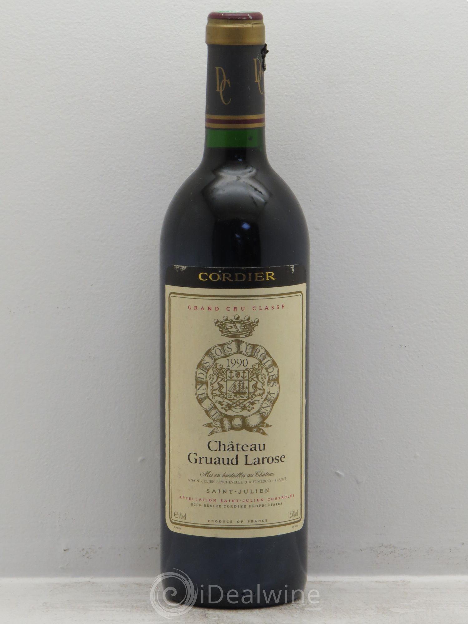 Château Gruaud Larose 2ème Grand Cru Classé 1990 - Lot de 1 bouteille - 0