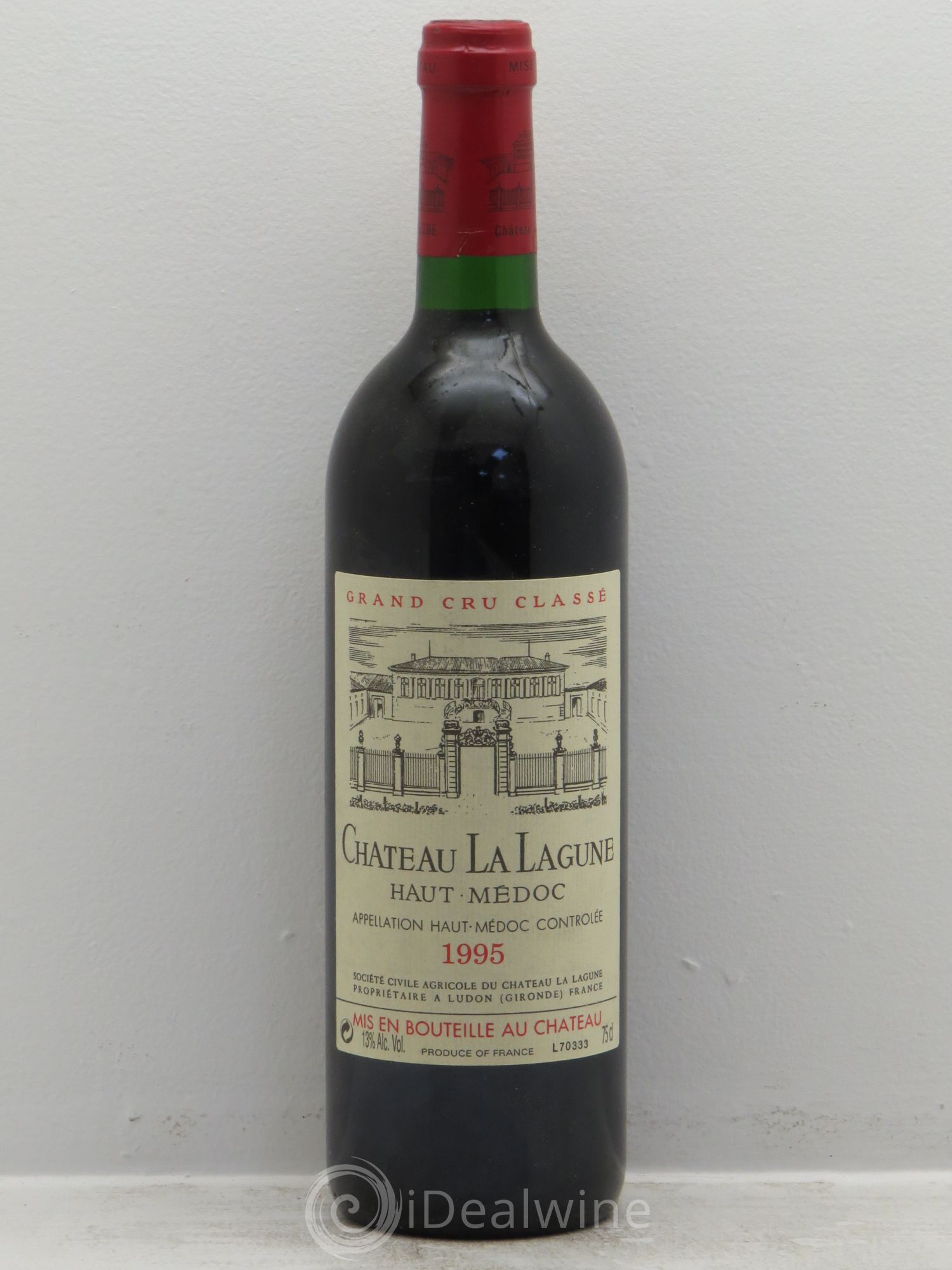 Château la Lagune 3ème Grand Cru Classé 1995 - Lot de 1 bouteille - 0