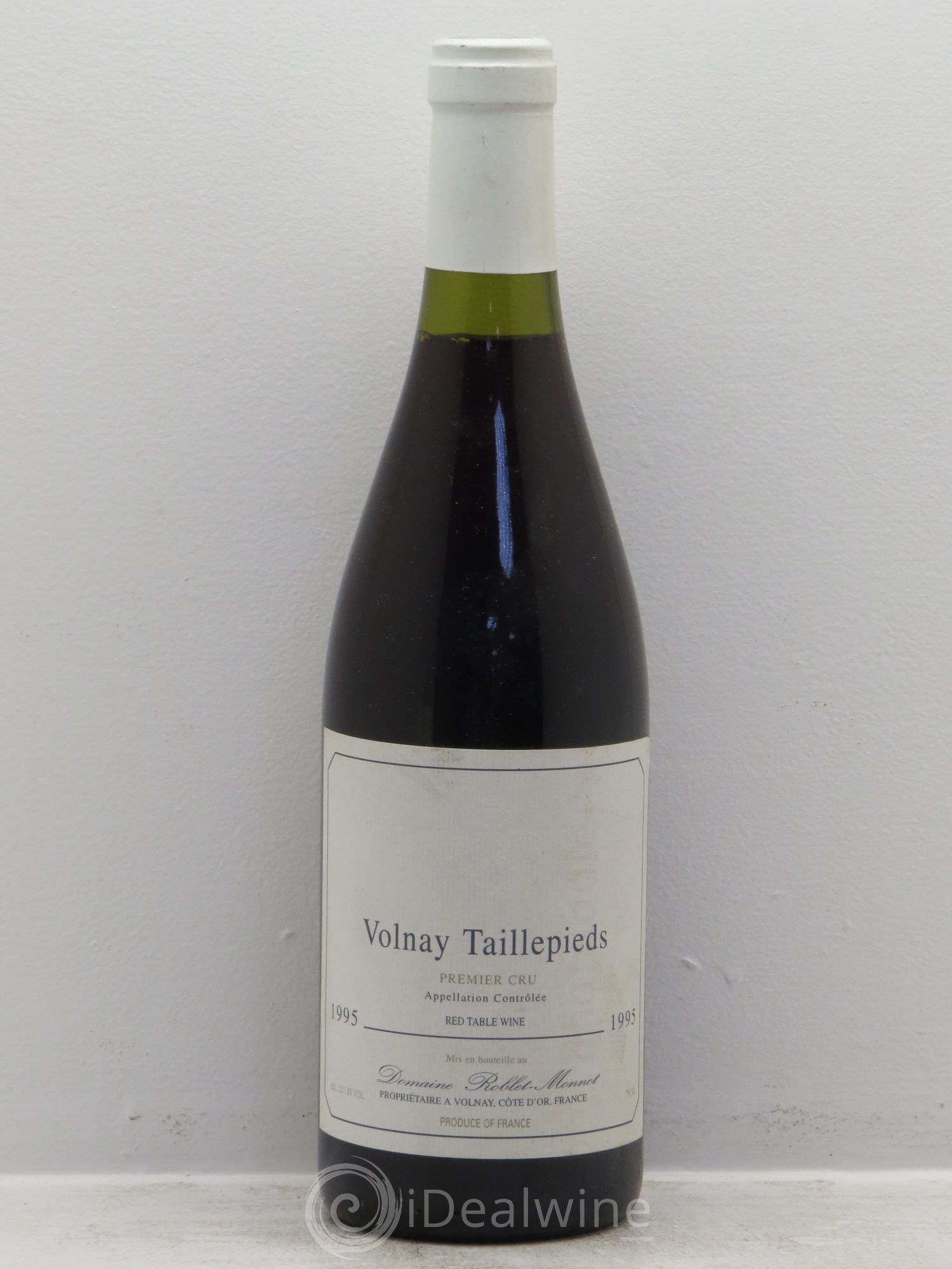 Volnay 1er Cru Domaine Roblet-Monnot 1995 - Lot de 1 bouteille - 0