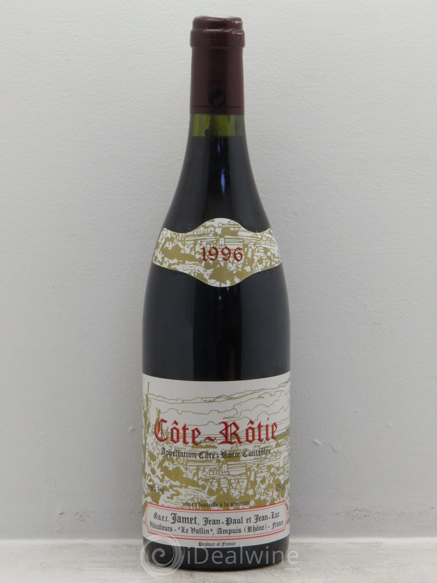Côte-Rôtie Jamet (Domaine) 1996 - Lot de 1 bouteille - 0