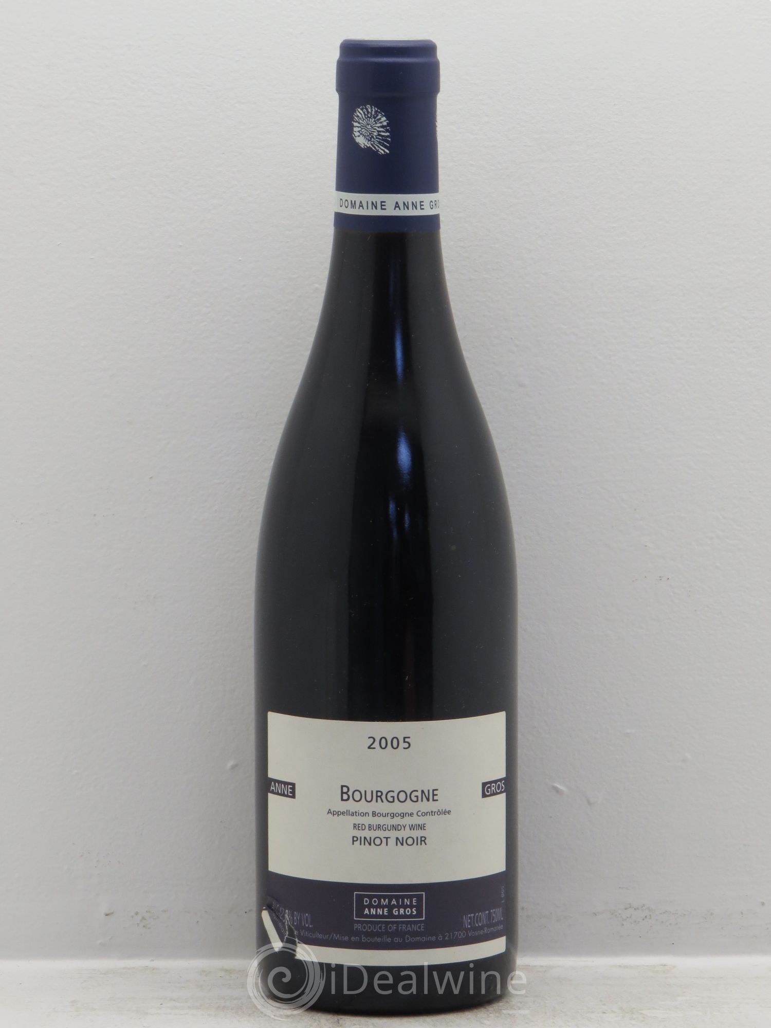 Bourgogne Pinot Noir -Domaine Anne Gros 2005 - Posten von 1 Flasche - 0