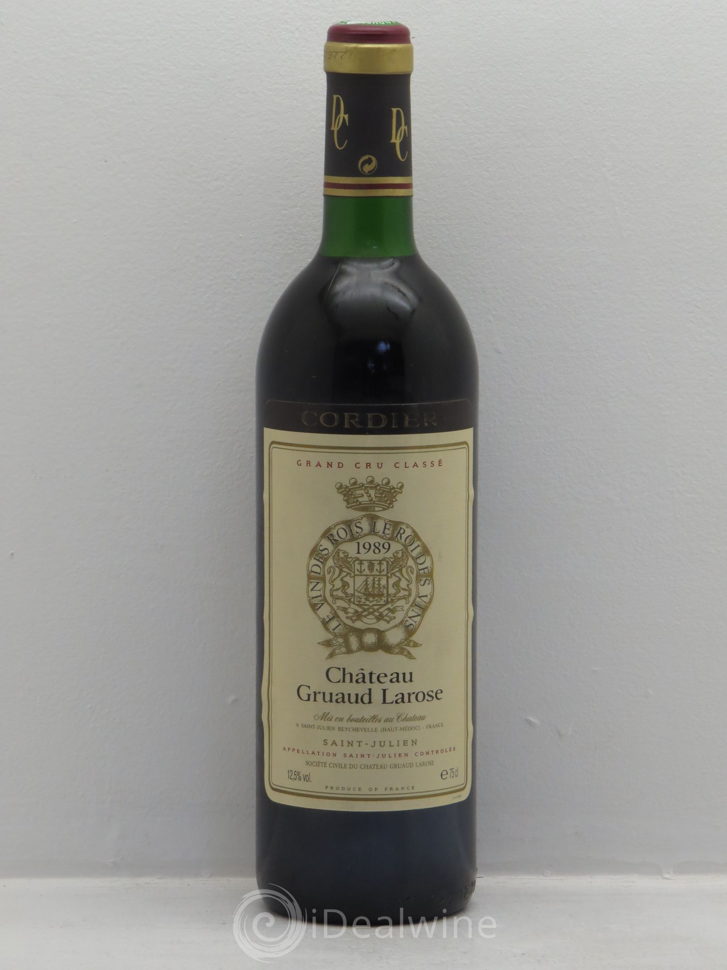 Château Gruaud Larose 2ème Grand Cru Classé 1989 - Lot de 1 bouteille - 0