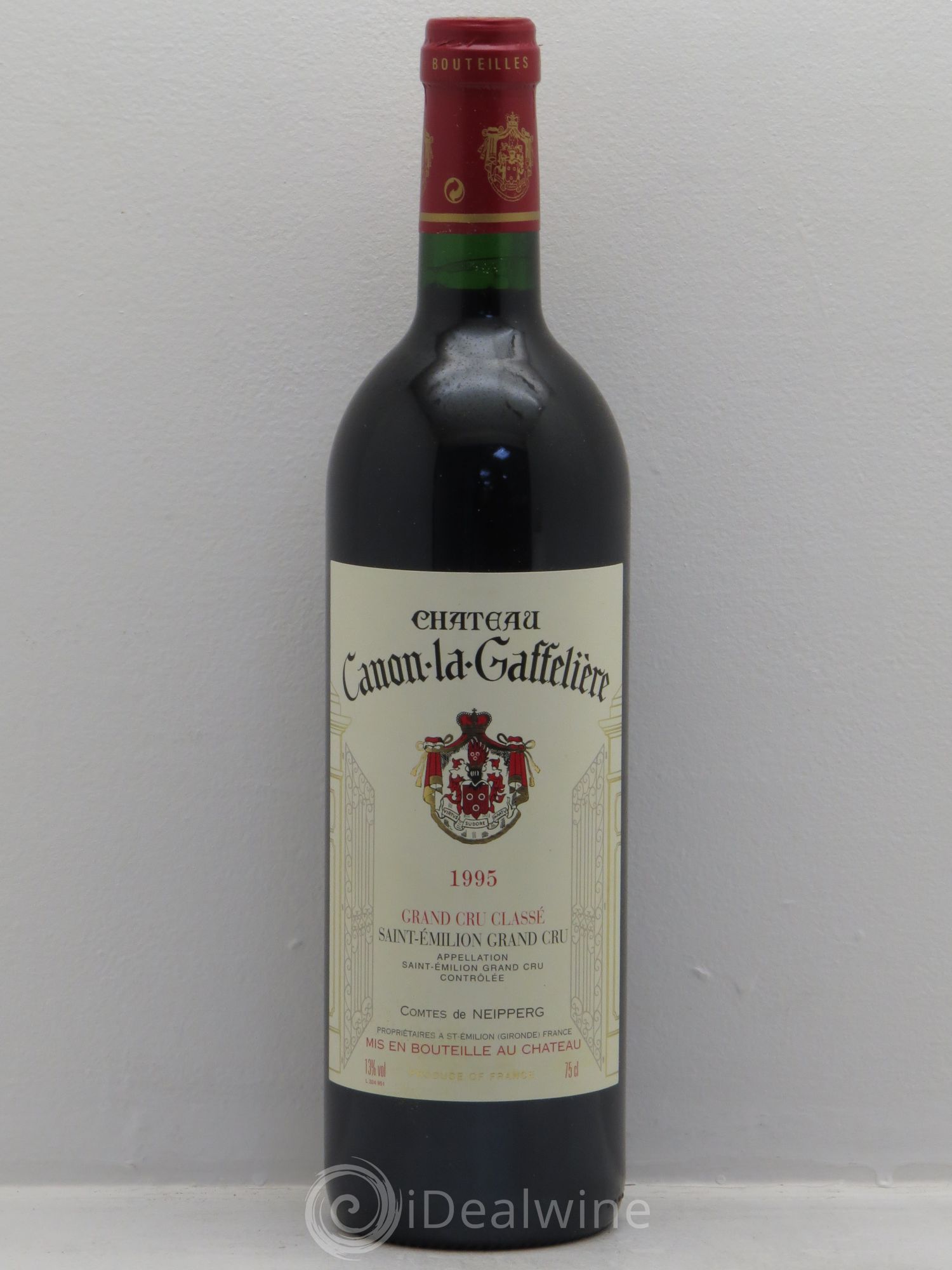 Château Canon la Gaffelière 1er Grand Cru Classé B 1995 - Lot de 1 bouteille - 0