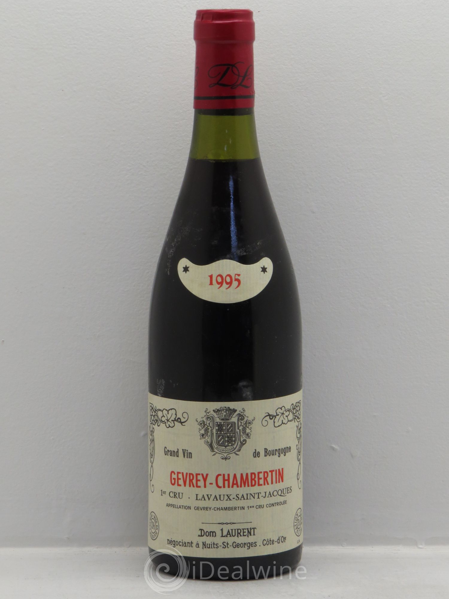 Gevrey-Chambertin 1er Cru Lavaux Saint Jacques Vieilles Vignes Dominique Laurent 1995 - Lot de 1 bouteille - 0