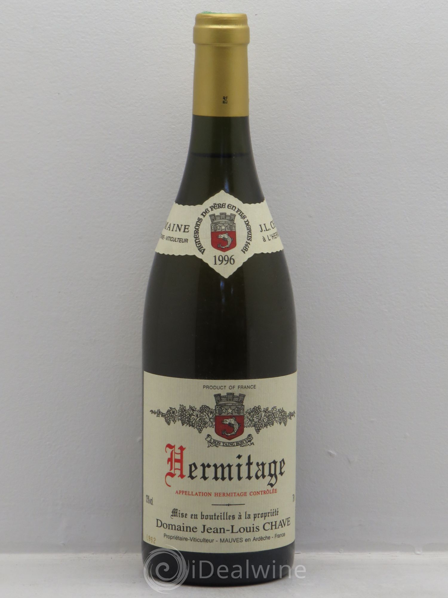 Hermitage Jean-Louis Chave 1996 - Lot de 1 bouteille - 0