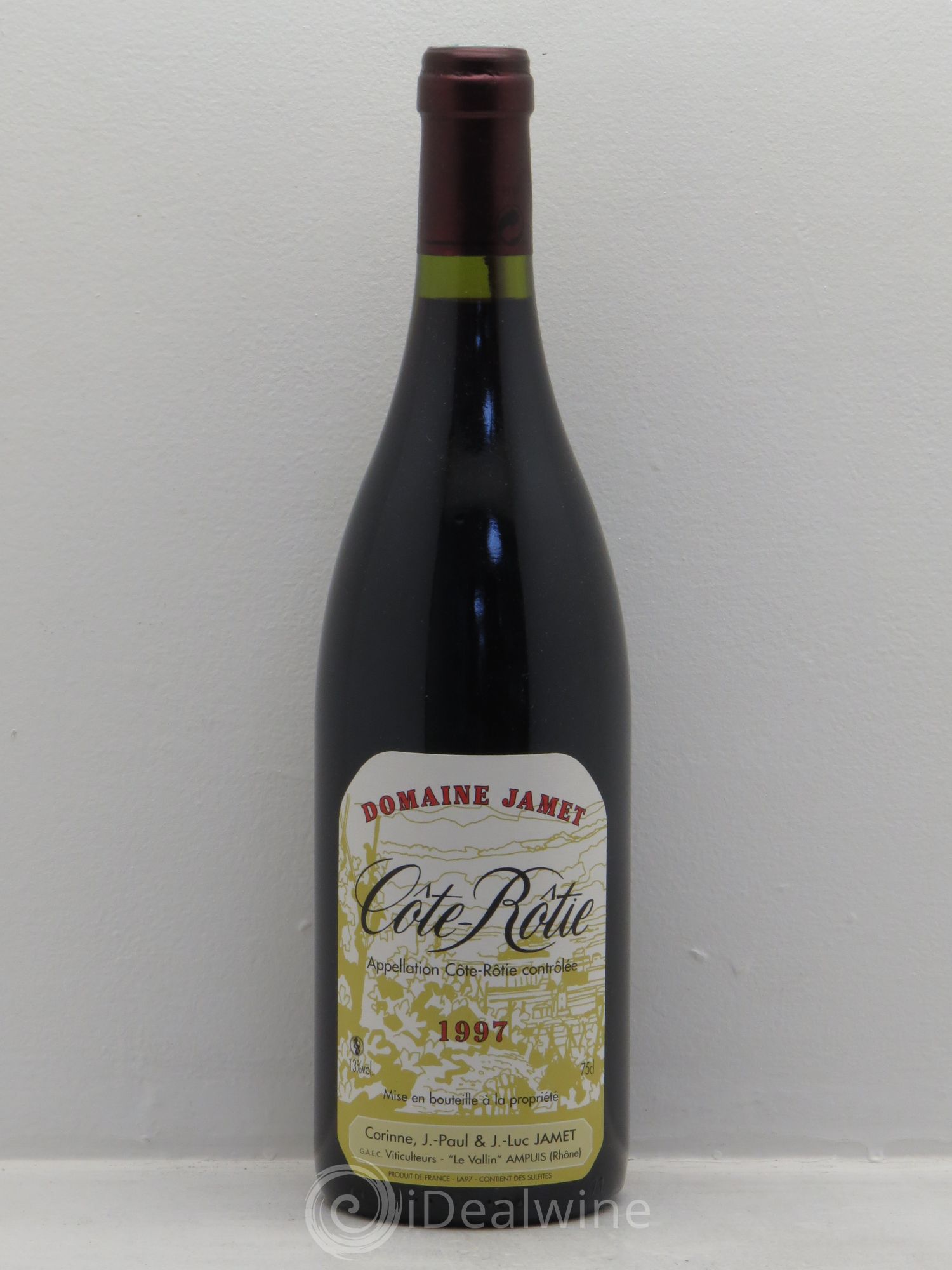 Côte-Rôtie Jamet (Domaine) 1997 - Lot de 1 bouteille - 0