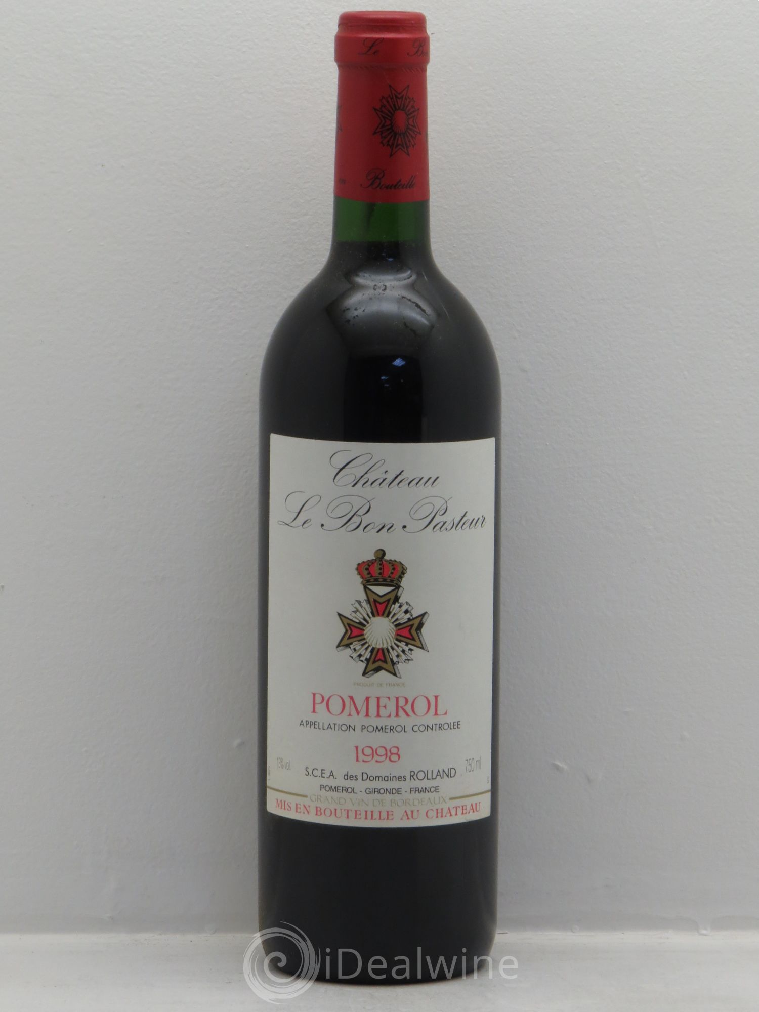 Château le Bon Pasteur 1998 - Lot de 1 bouteille - 0