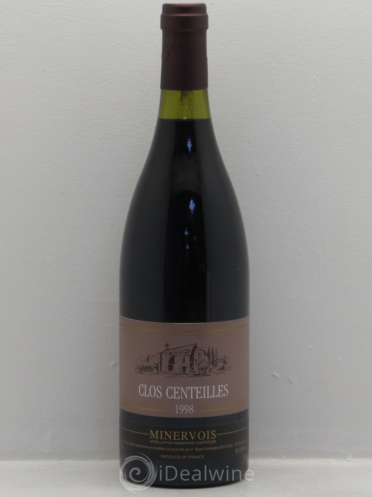 Minervois 1998 - Lot de 1 bouteille - 0