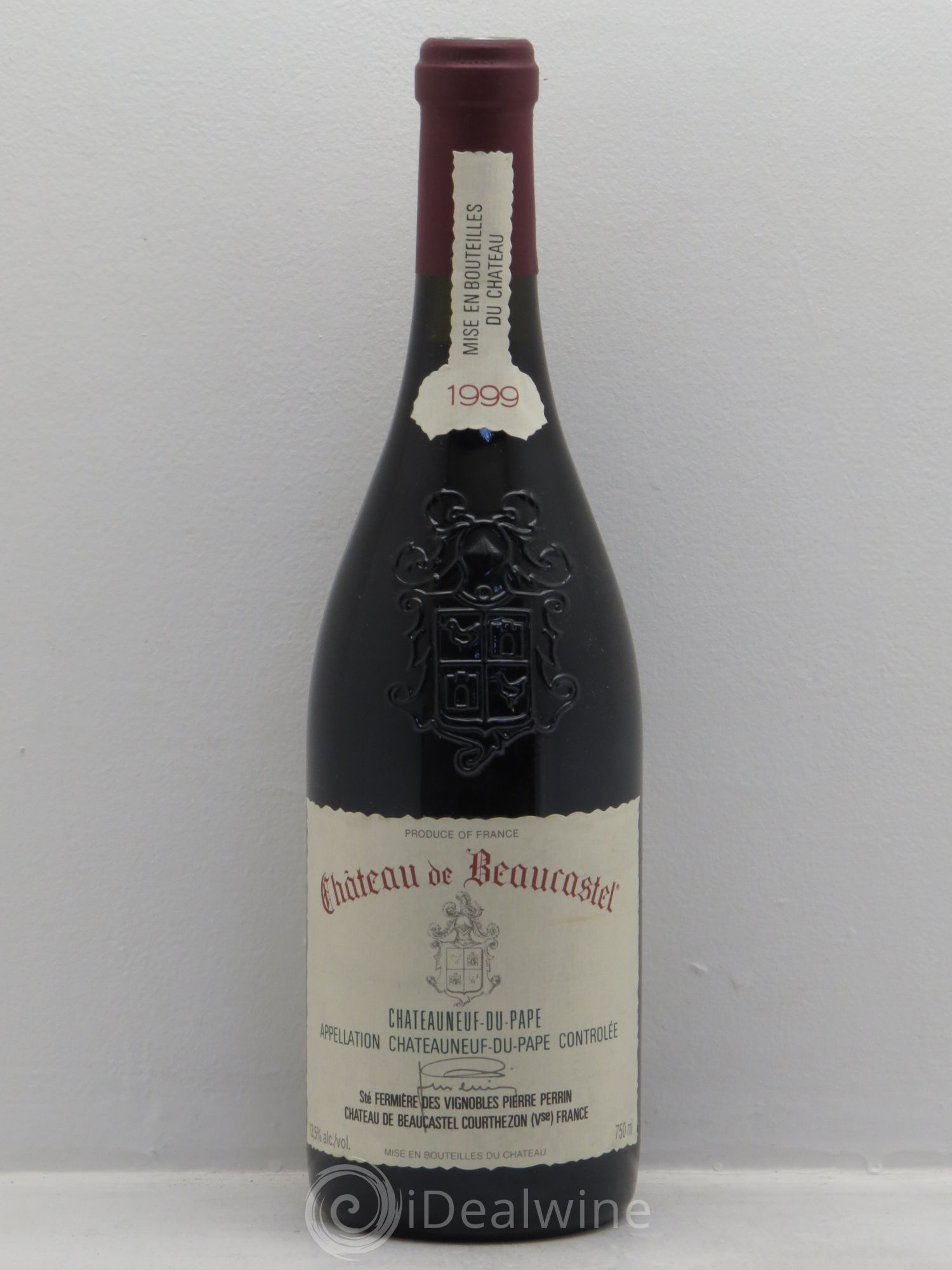 Châteauneuf-du-Pape Château de Beaucastel Famille Perrin 1999 - Lot de 1 bouteille - 0