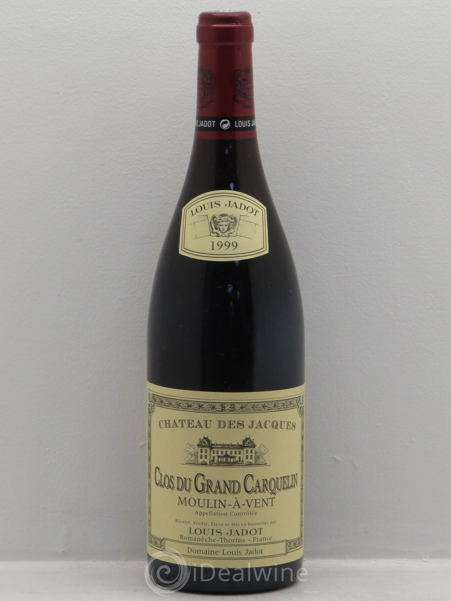 Moulin-à-Vent Clos du Grand Carquelin Château des Jacques 1999 - Lot de 1 bouteille - 0