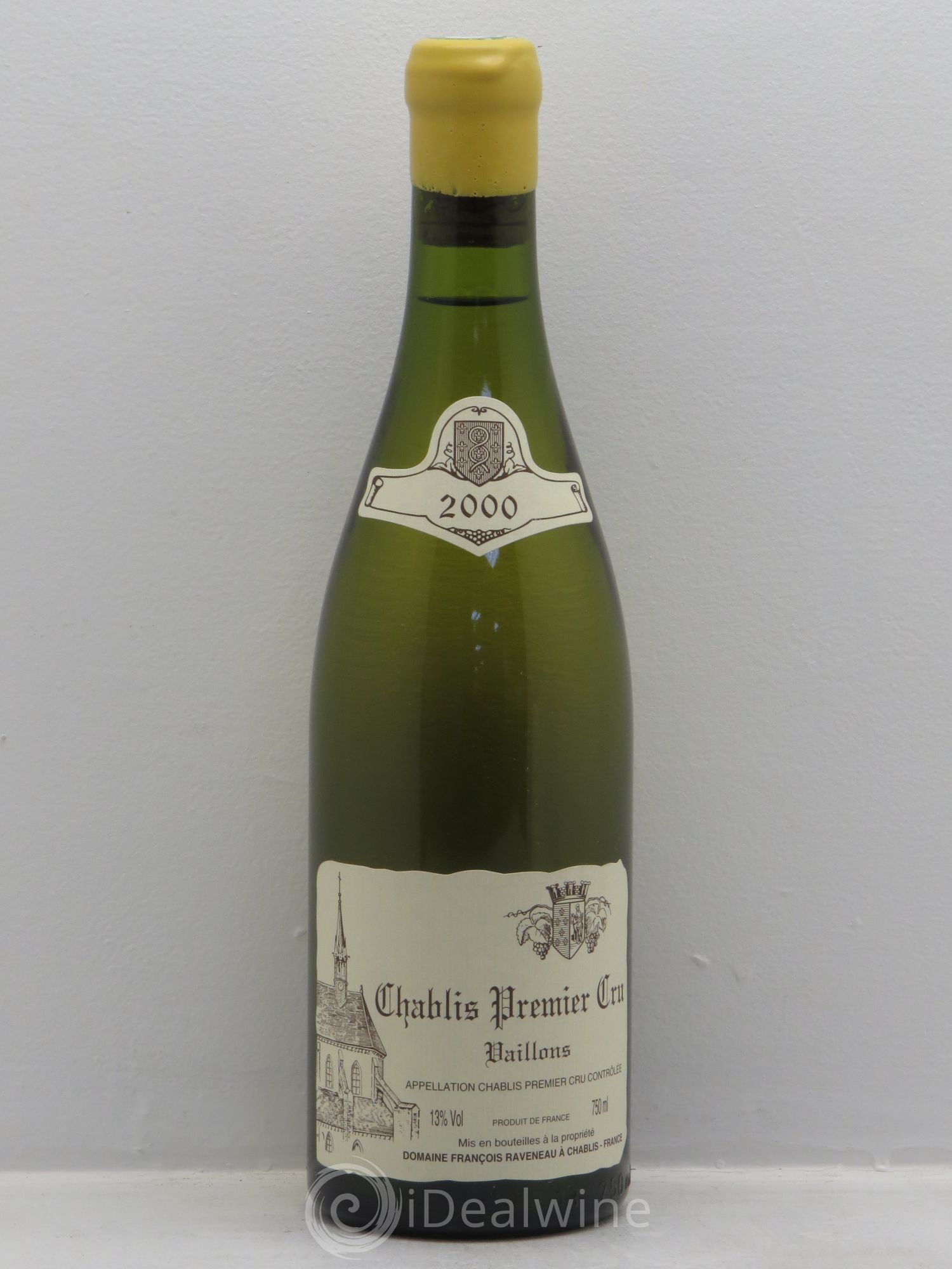 Chablis 1er Cru Vaillons Raveneau (Domaine) 2000 - Lot de 1 bouteille - 0