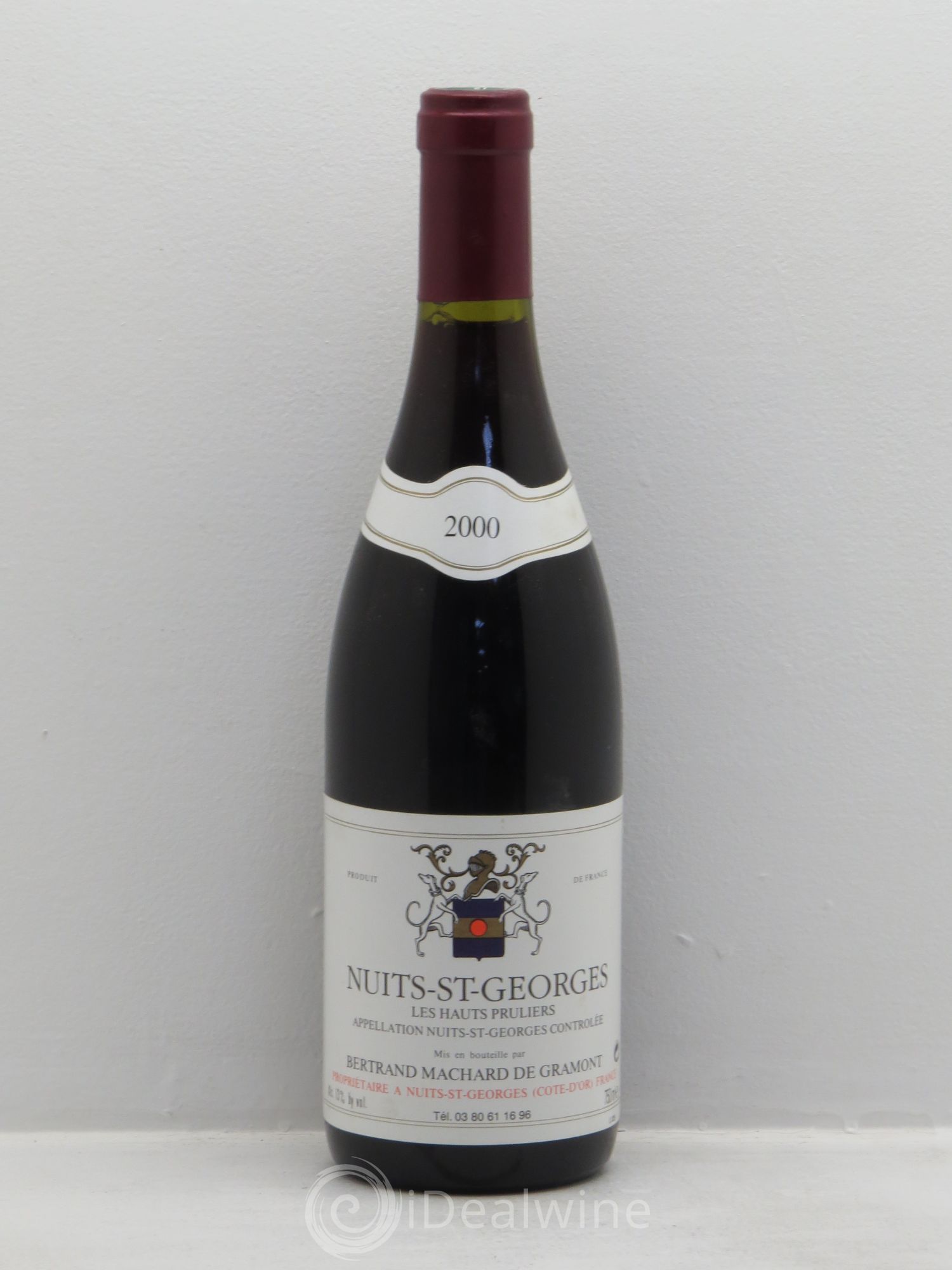Nuits-Saint-Georges Les Hauts Pruliers 2000 - Posten von 1 Flasche - 0