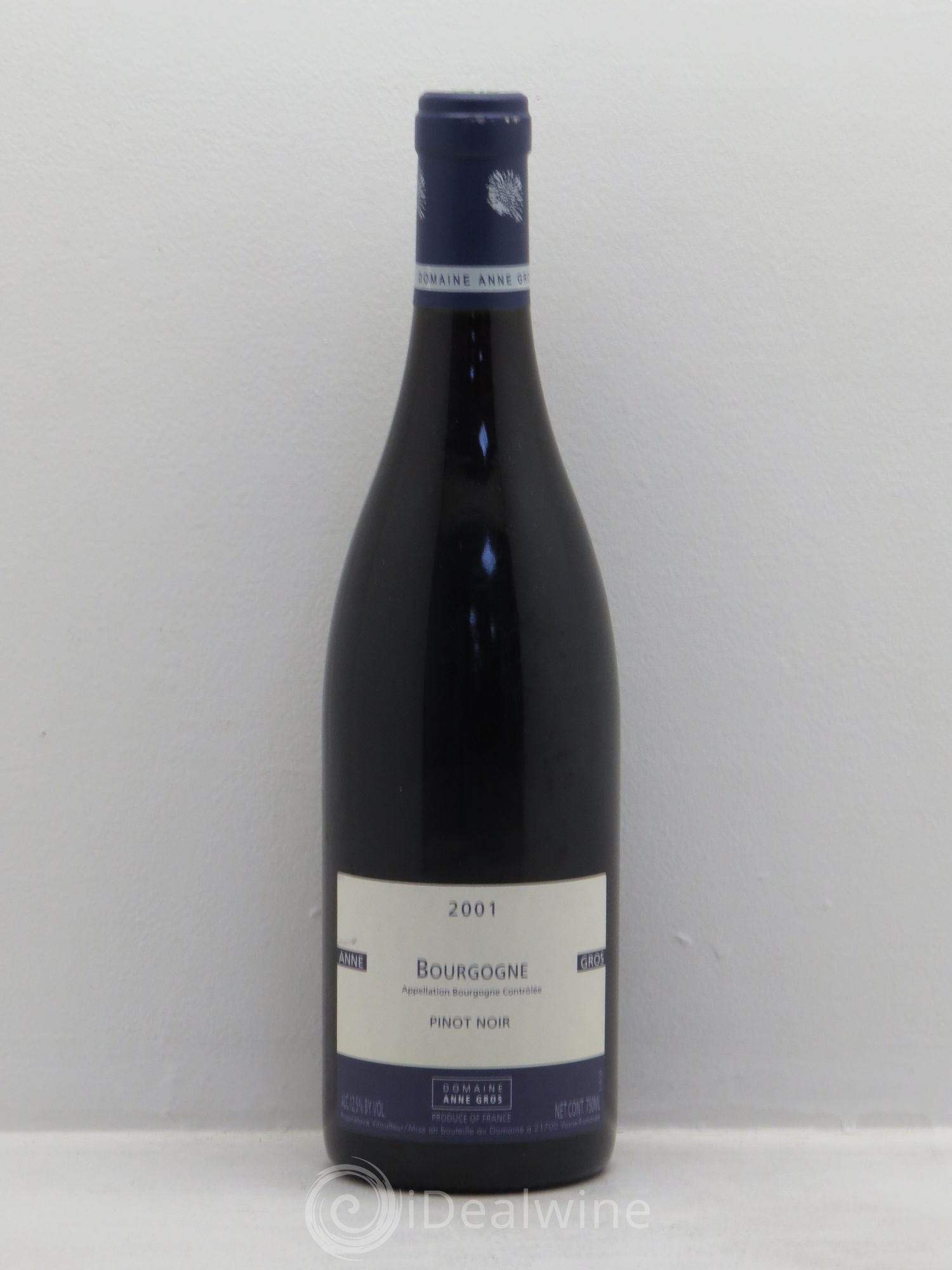 Bourgogne Domaine Anne Gros -Pinot noir 2001 - Posten von 1 Flasche - 0