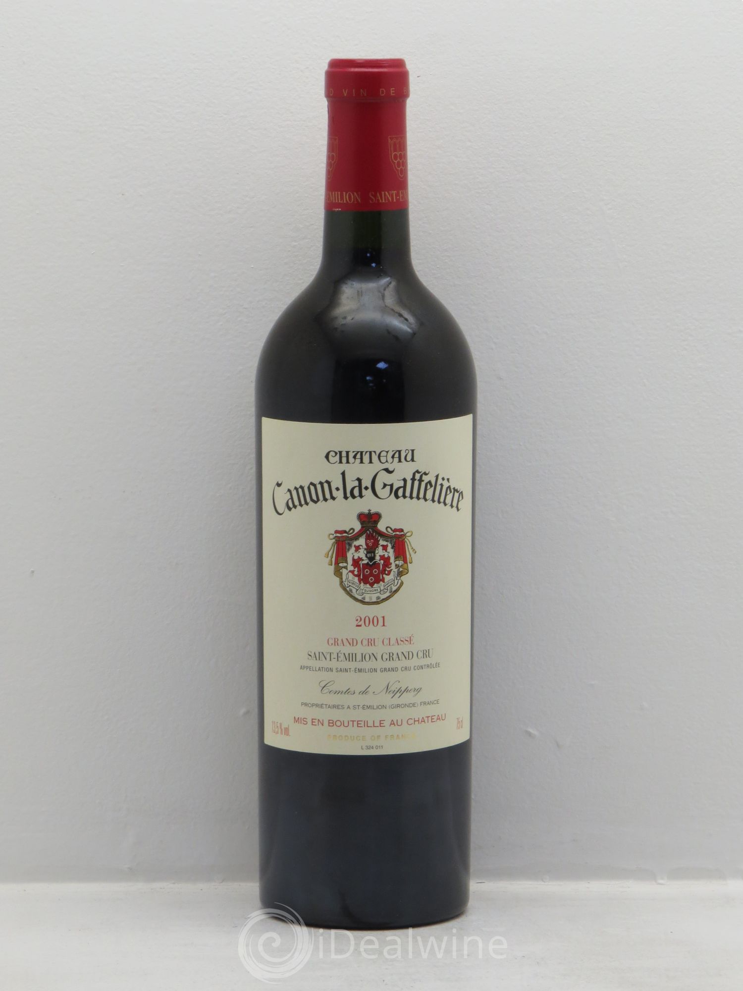 Château Canon la Gaffelière 1er Grand Cru Classé B 2001 - Lot de 1 bouteille - 0