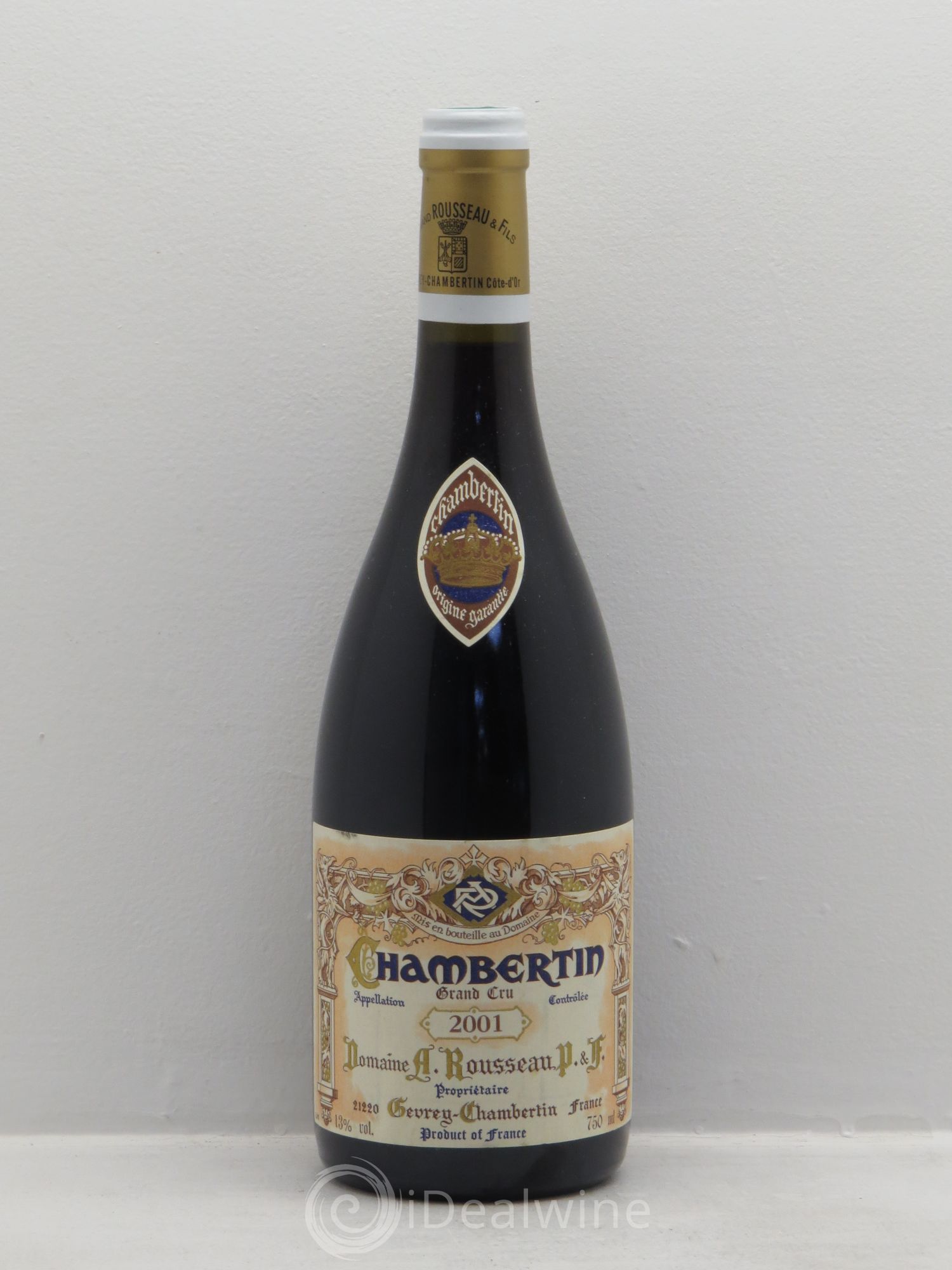 Chambertin Grand Cru Armand Rousseau (Domaine) 2001 - Lot de 1 bouteille - 0