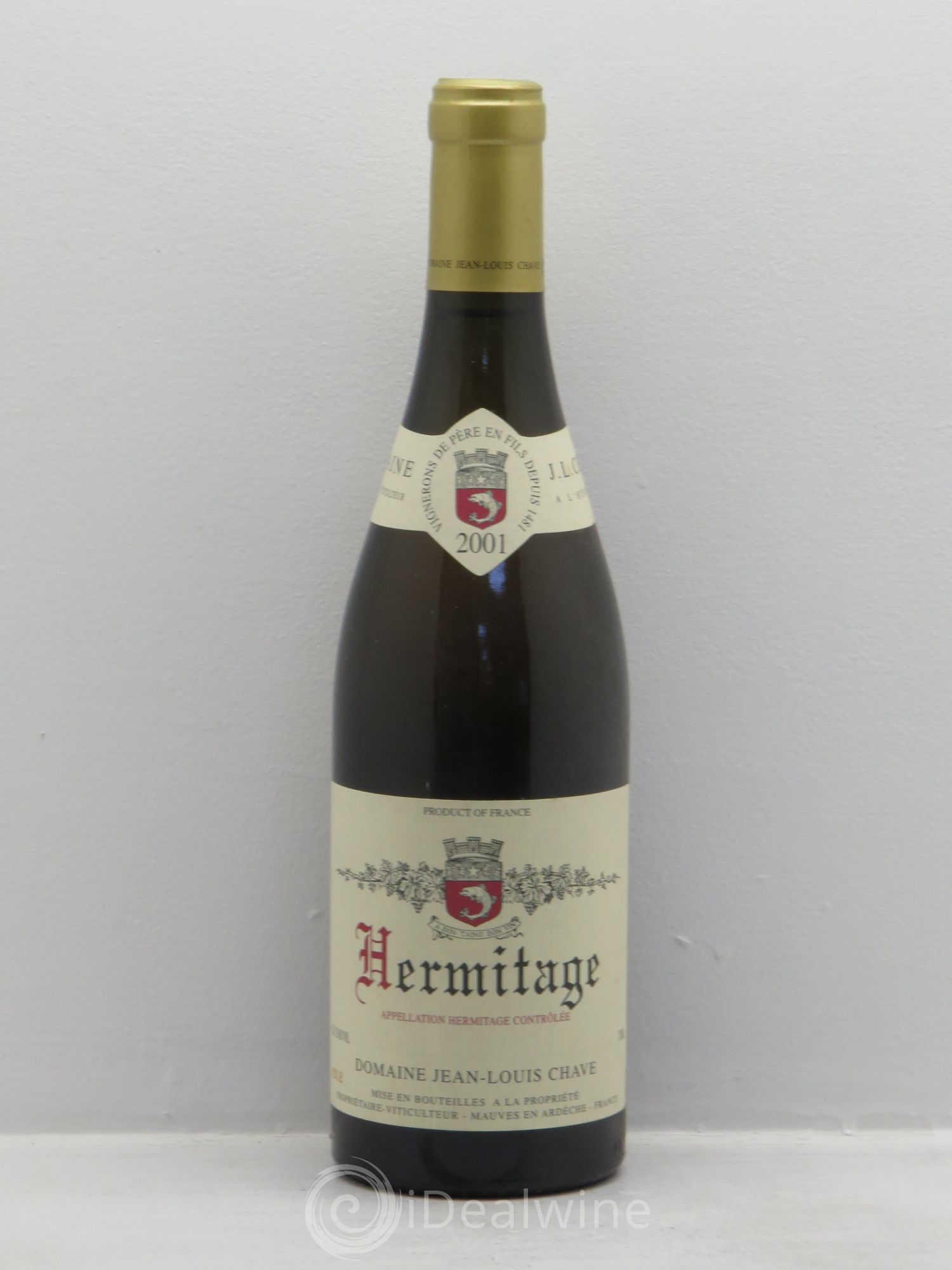 Hermitage Jean-Louis Chave 2001 - Lot de 1 bouteille - 0