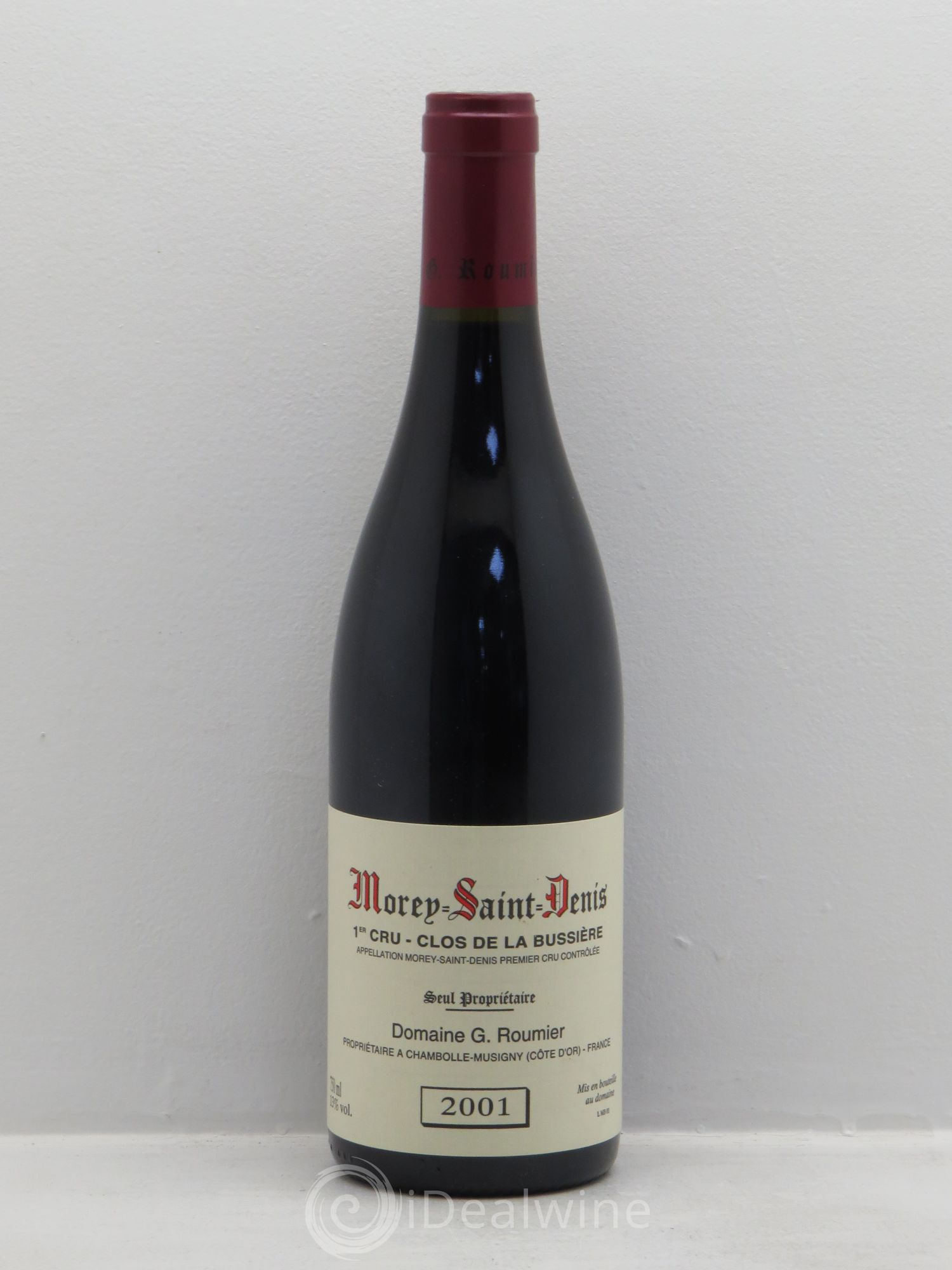 Morey-Saint-Denis 1er Cru Clos de la Bussière Georges Roumier (Domaine) 2001 - Lot de 1 bouteille - 0