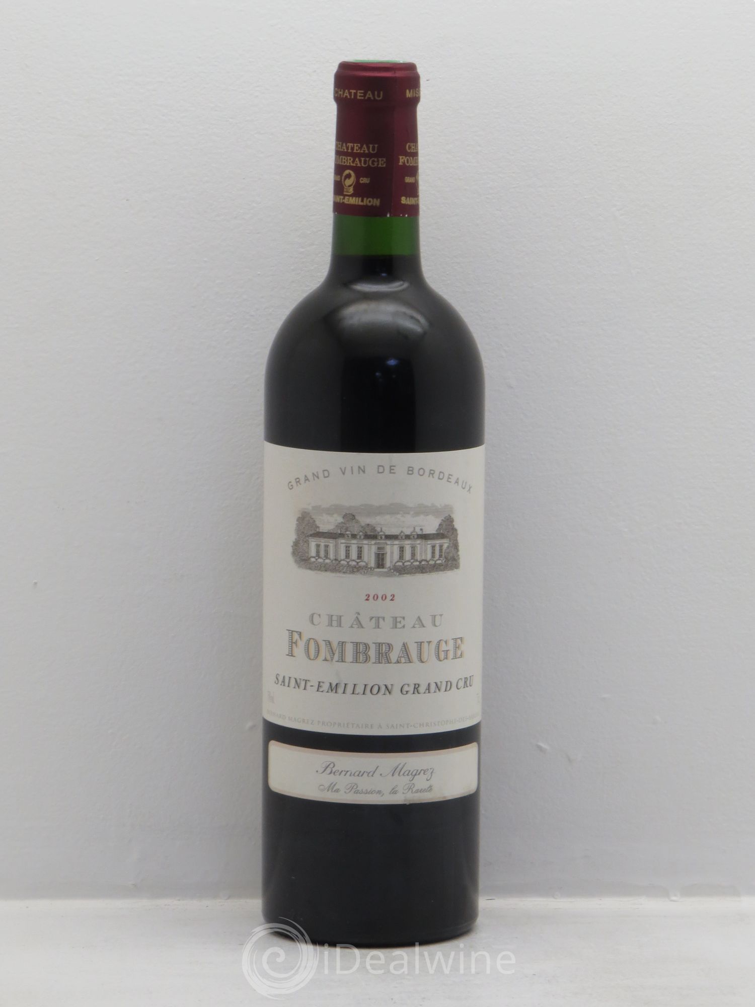 Château Fombrauge Grand Cru Classé 2002 - Lot de 1 bouteille - 0
