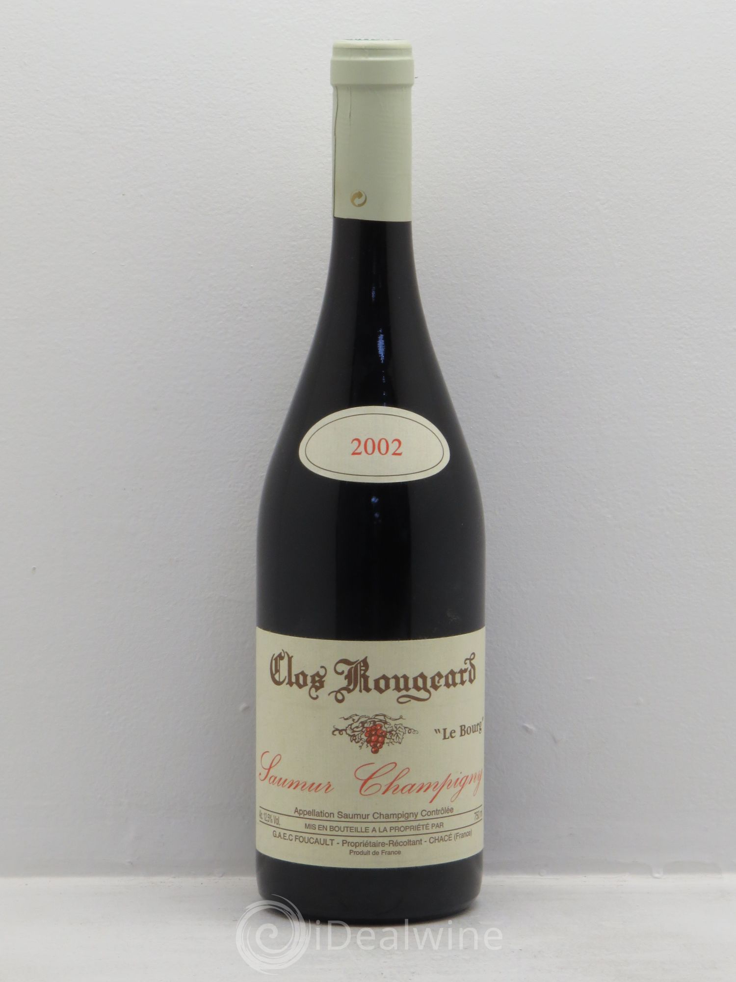 Saumur-Champigny Le Bourg Clos Rougeard 2002 - Lot de 1 bouteille - 0