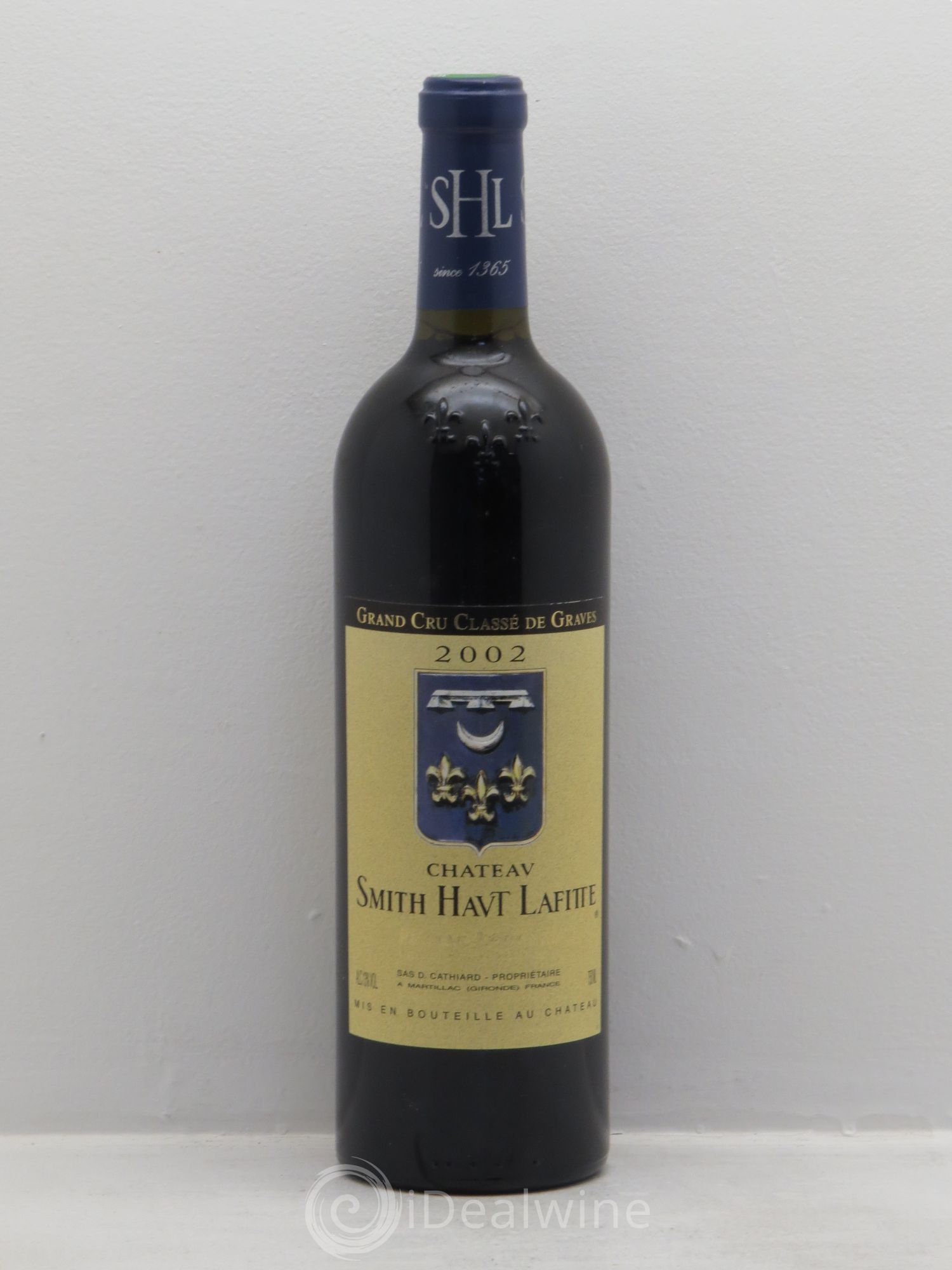 Château Smith Haut Lafitte Cru Classé de Graves 2002 - Lot de 1 bouteille - 0