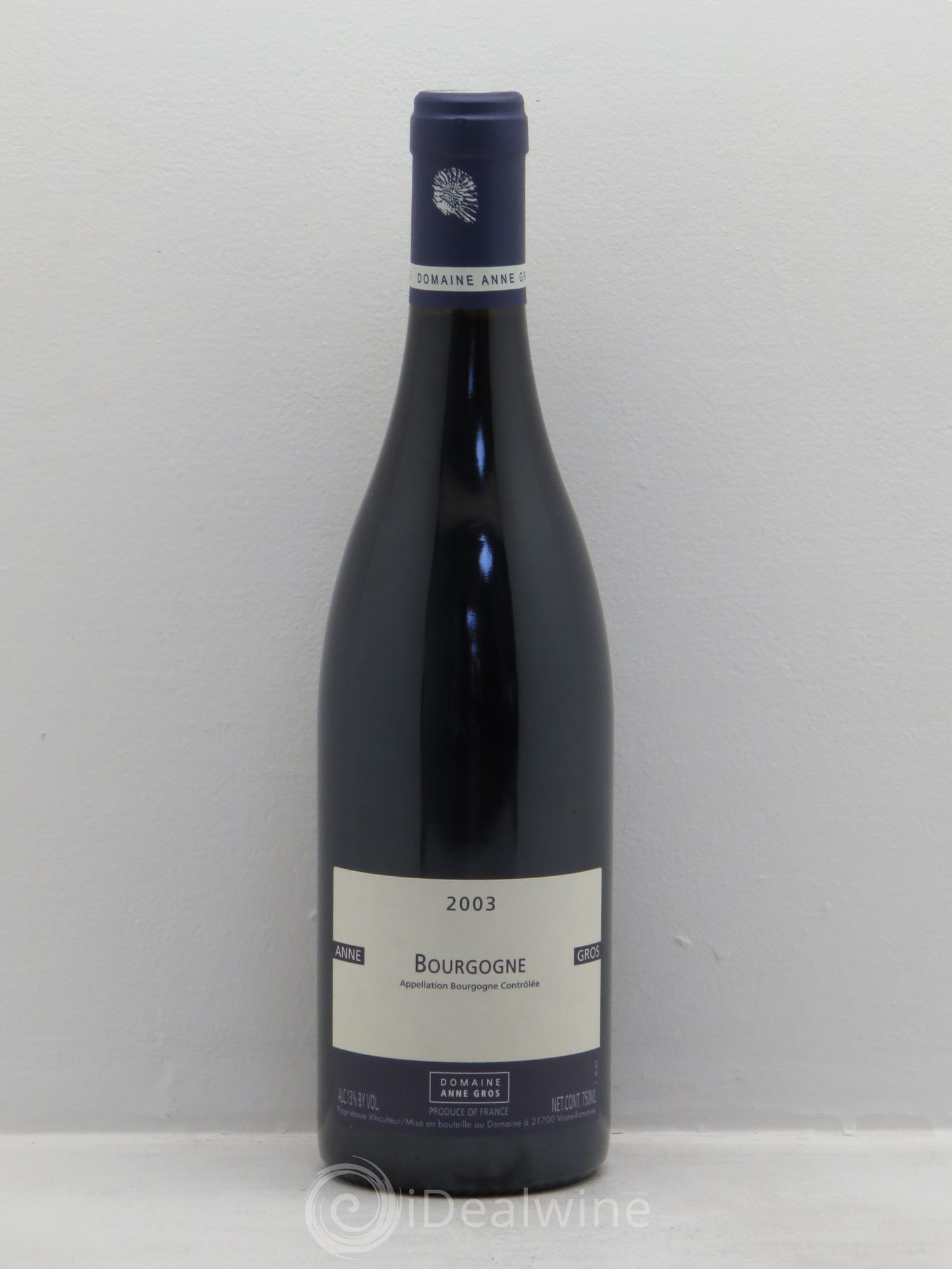 Bourgogne Domaine Anne Gros 2003 - Lot de 1 bouteille - 0