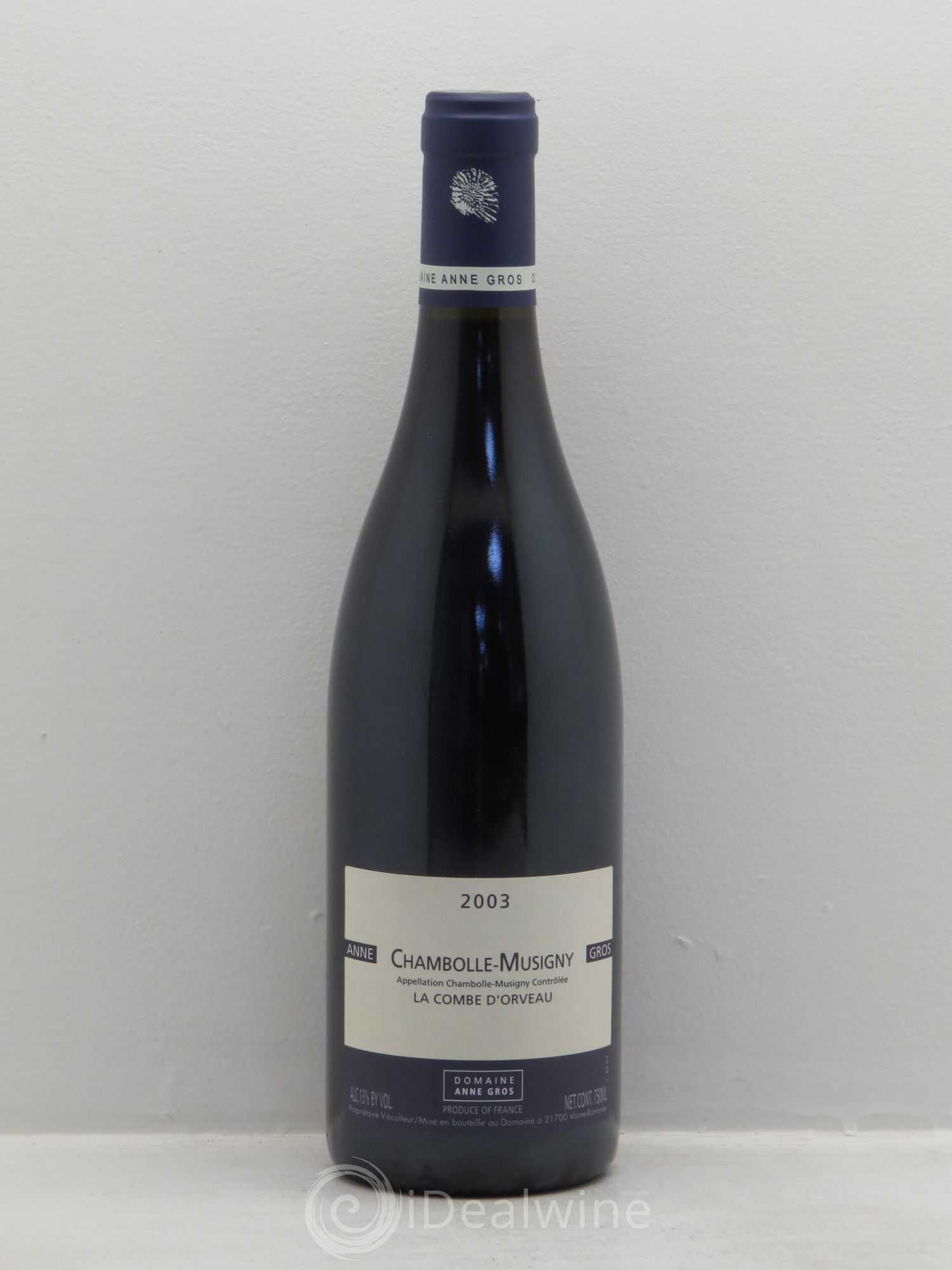 Chambolle-Musigny La Combe d'Orveau Anne Gros 2003 - Lot de 1 bouteille - 0