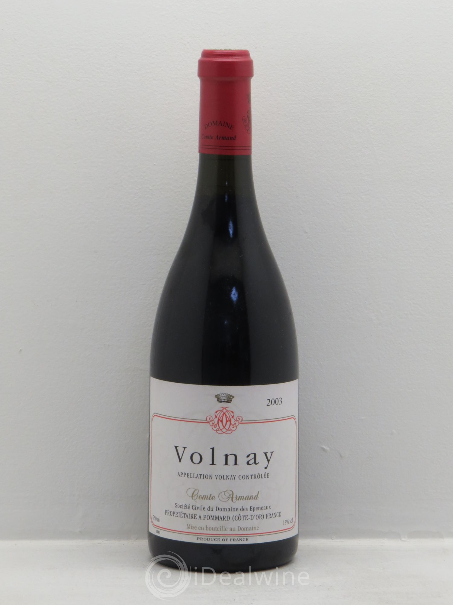 Volnay Comte Armand 2003 - Lot de 1 bouteille - 0