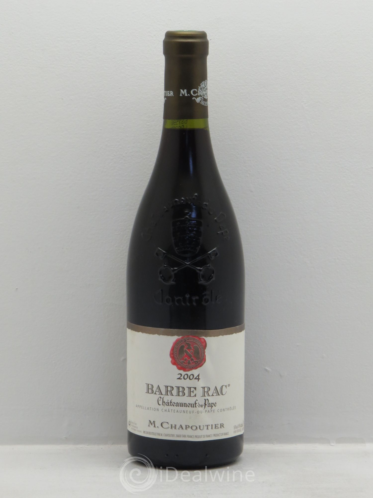 Châteauneuf-du-Pape Barbe Rac Chapoutier 2004 - Posten von 1 Flasche - 0