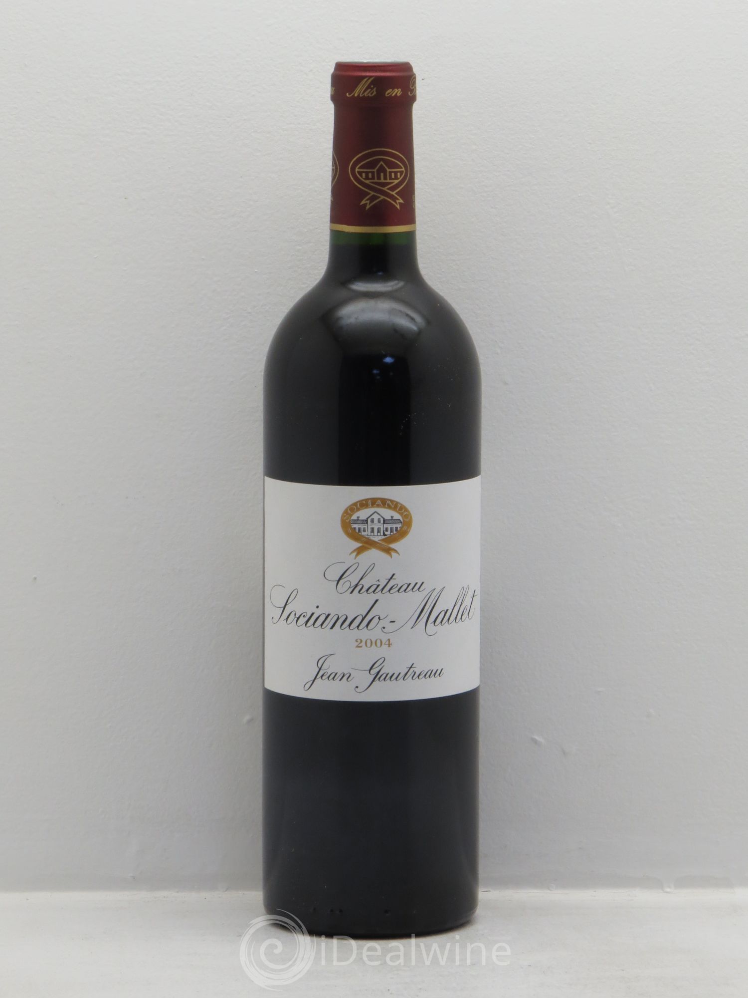 Château Sociando Mallet 2004 - Lot de 1 bouteille - 0