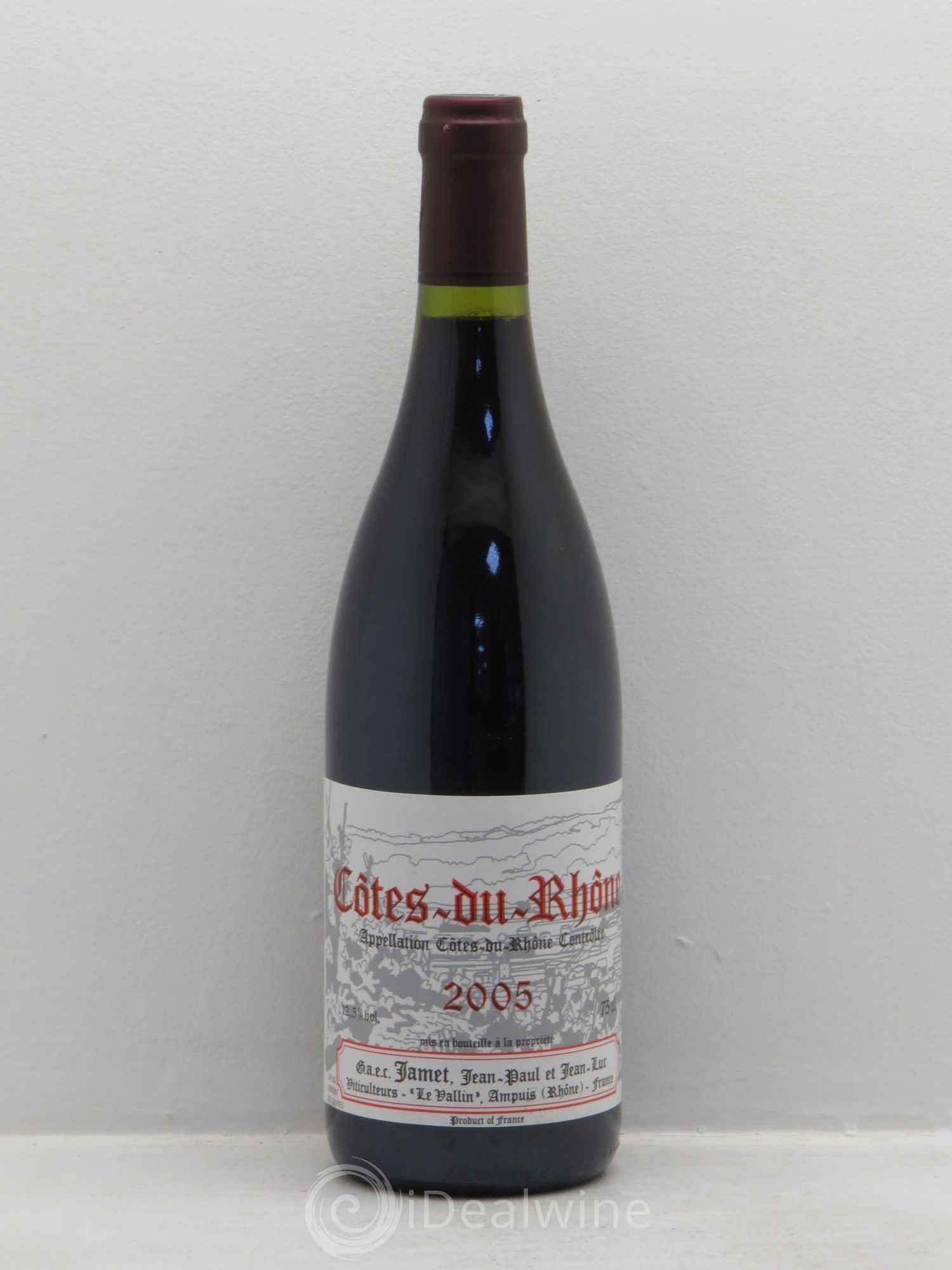 Côtes-du-Rhône 2005 - Lot de 1 bouteille - 0
