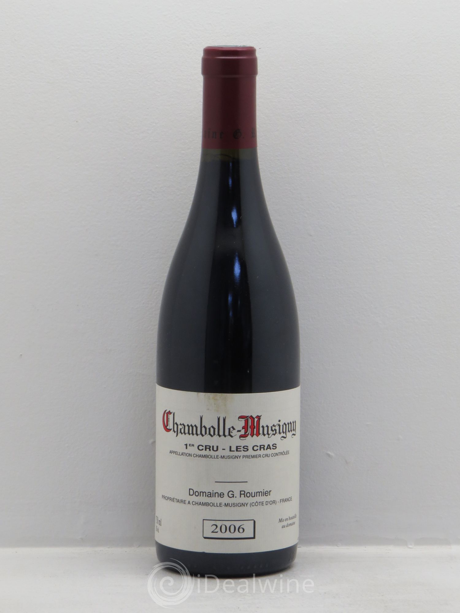 Chambolle-Musigny 1er Cru Les Cras Georges Roumier (Domaine) 2006 - Lot de 1 bouteille - 0