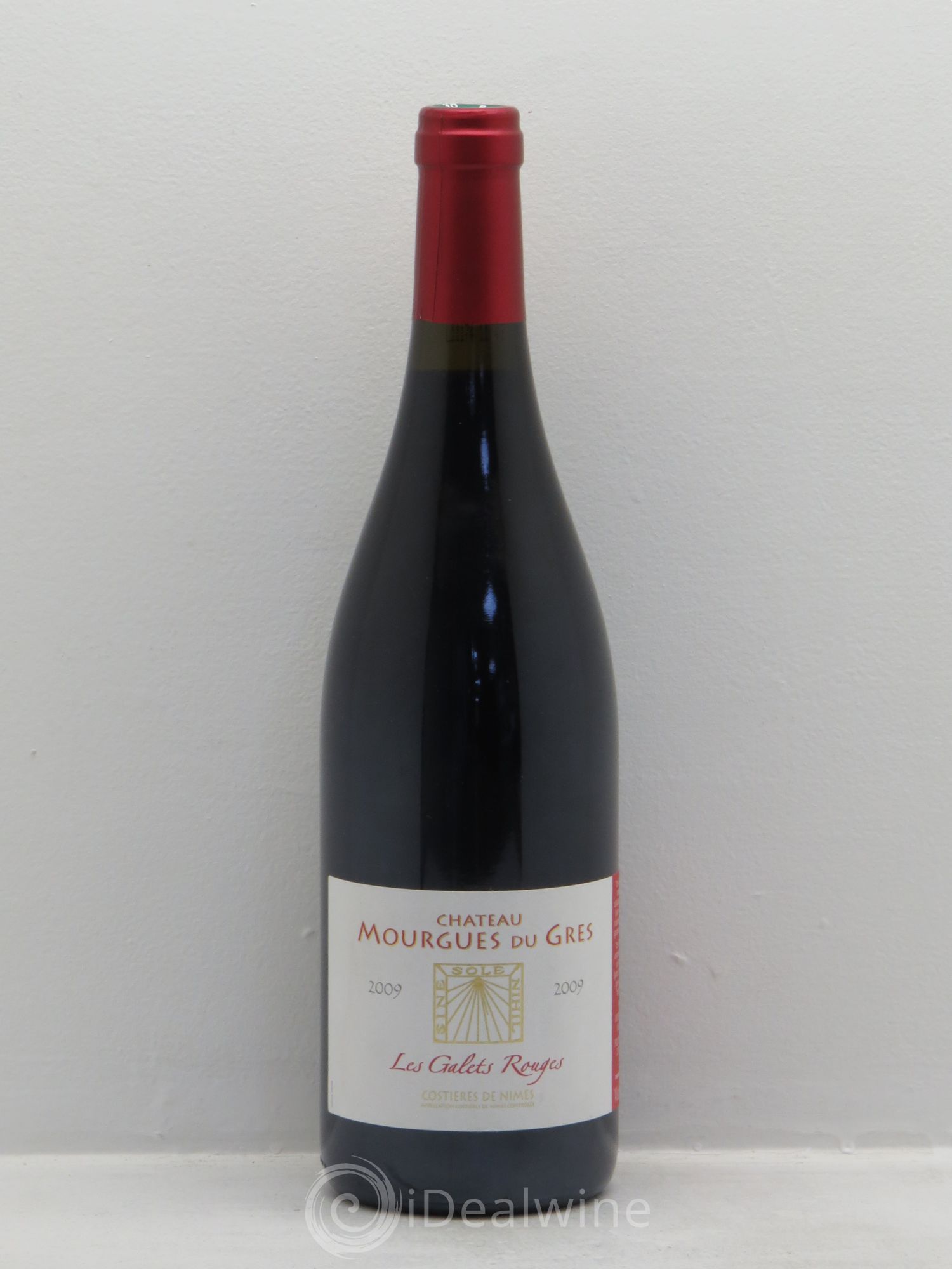 Costières de Nîmes Château Mourques du grès -Les Galets Rouges -François Collard 2009 - Lot of 1 bottle - 0