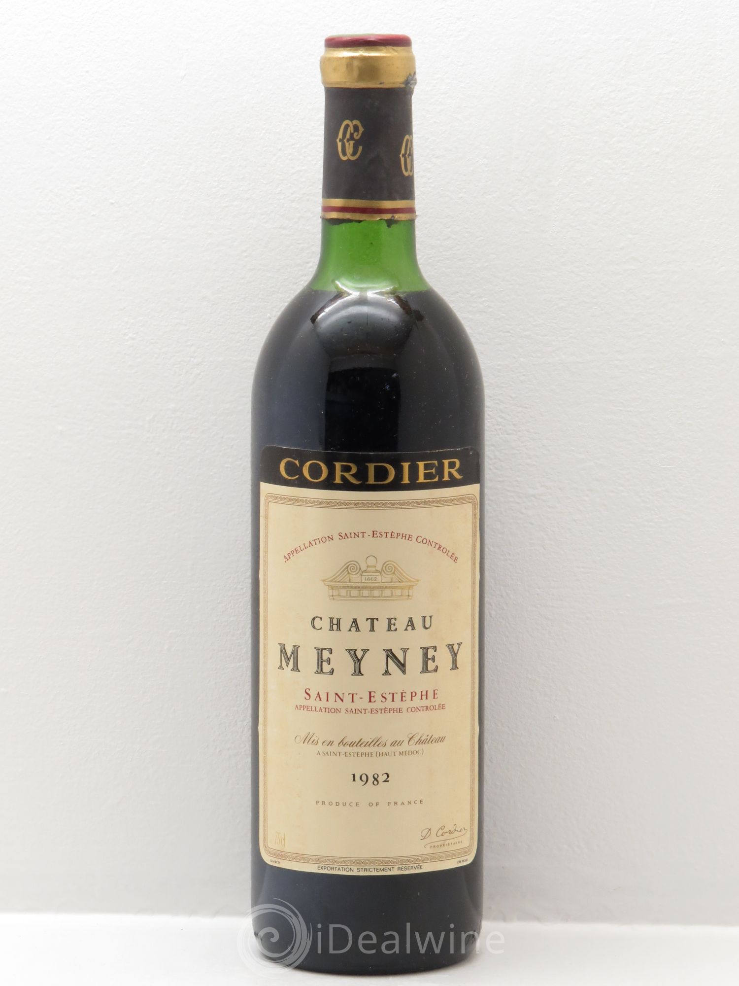 Château Meyney 1982 - Lot de 1 bouteille - 0