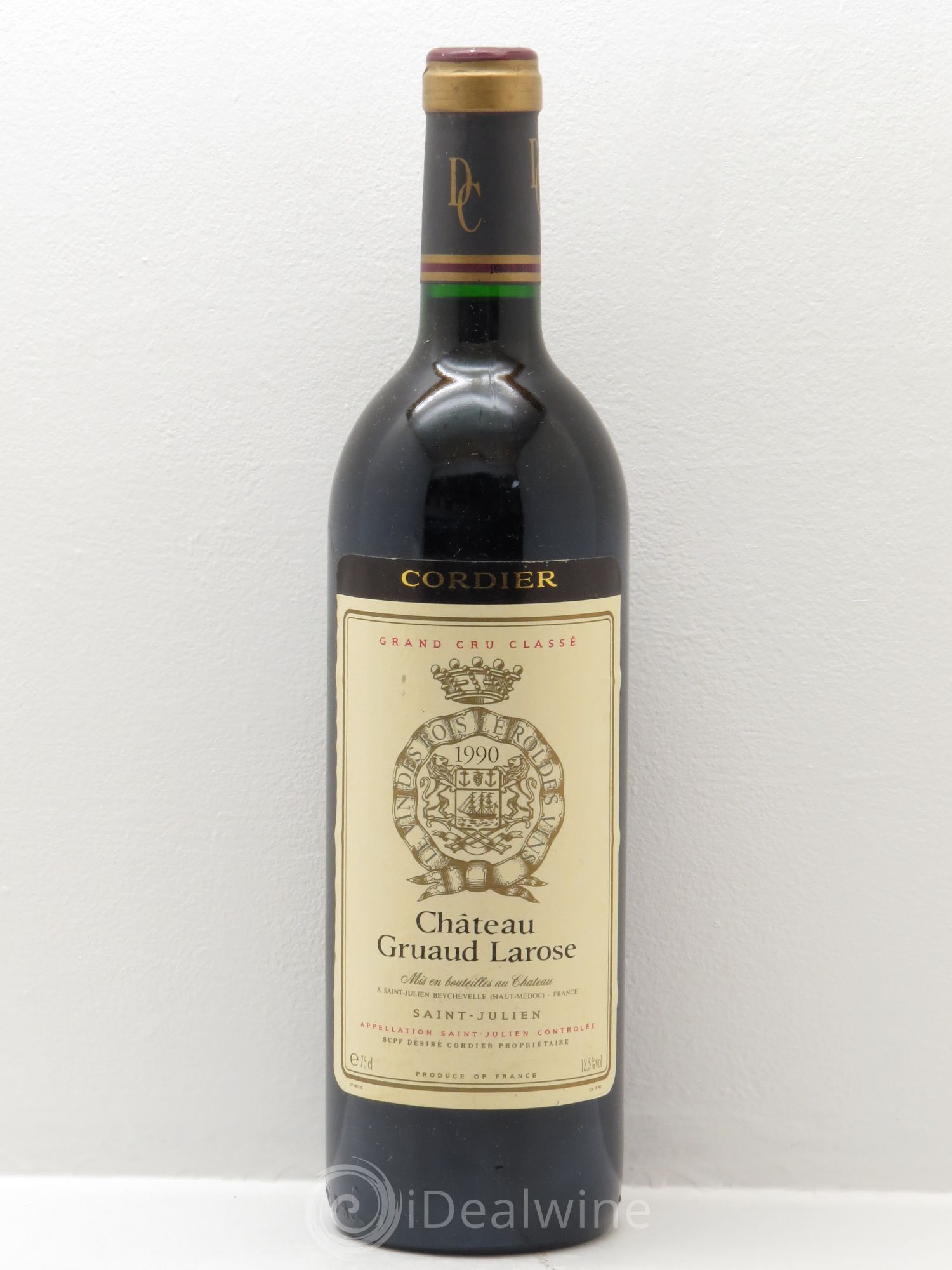 Château Gruaud Larose 2ème Grand Cru Classé (sans prix de réserve) 1990 - Lot de 1 bouteille - 0