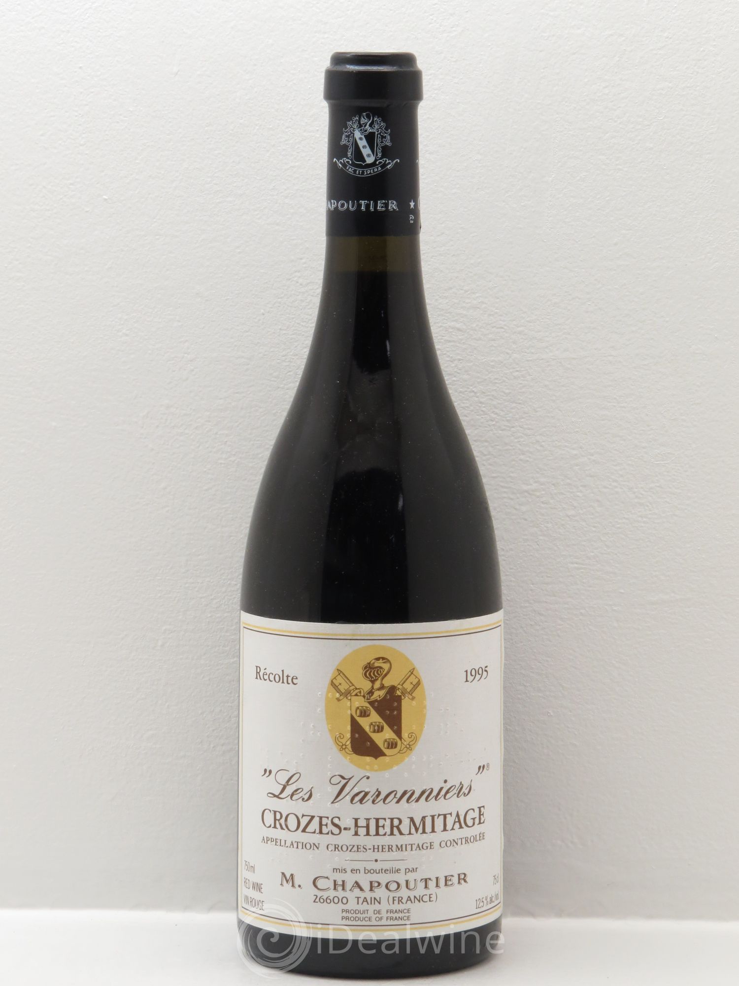 Crozes-Hermitage Les Varonniers Chapoutier (sans prix de réserve) 1995 - Lot de 1 bouteille - 0