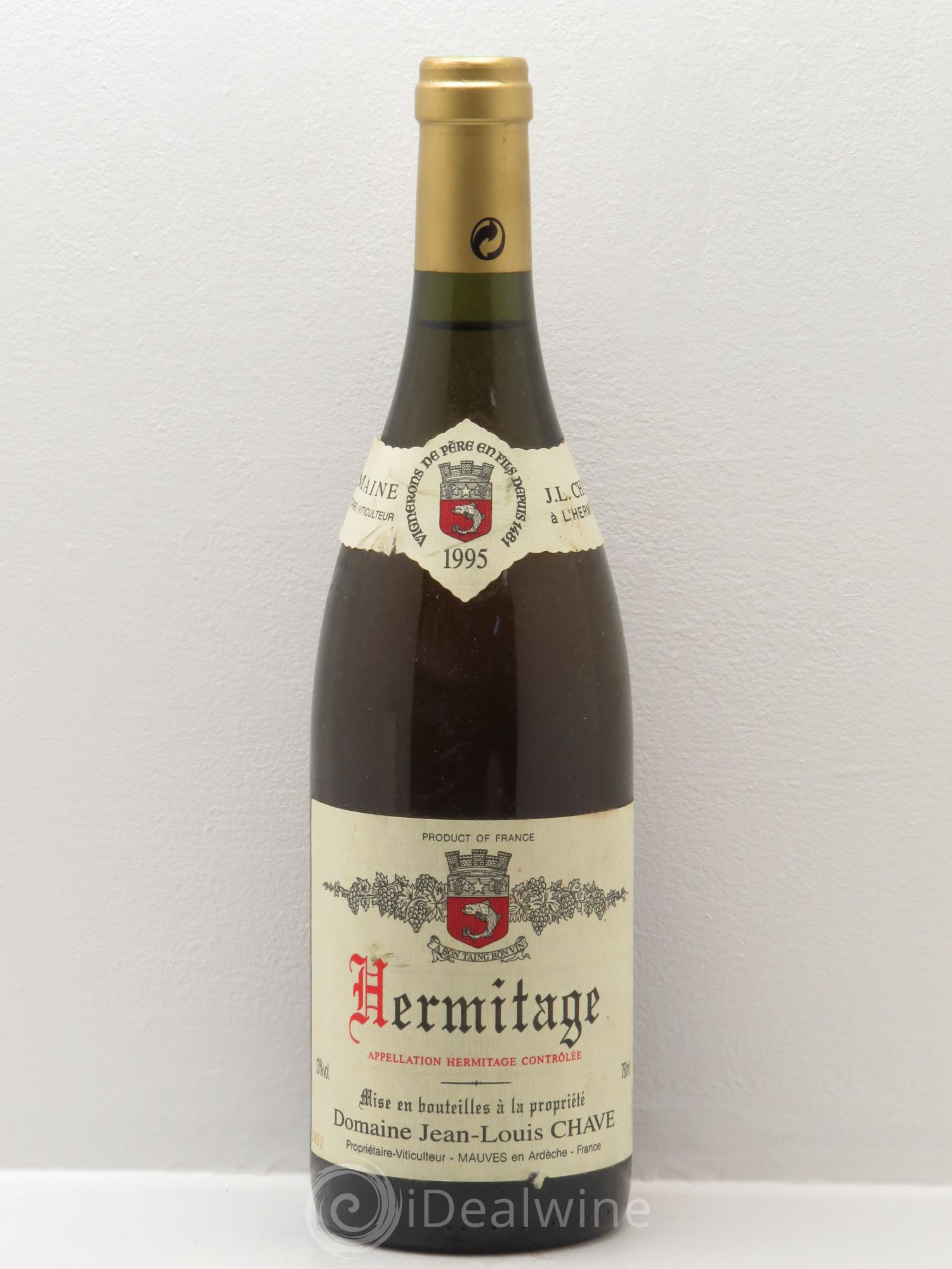 Hermitage Jean-Louis Chave (sans prix de réserve) 1995 - Lot de 1 bouteille - 0