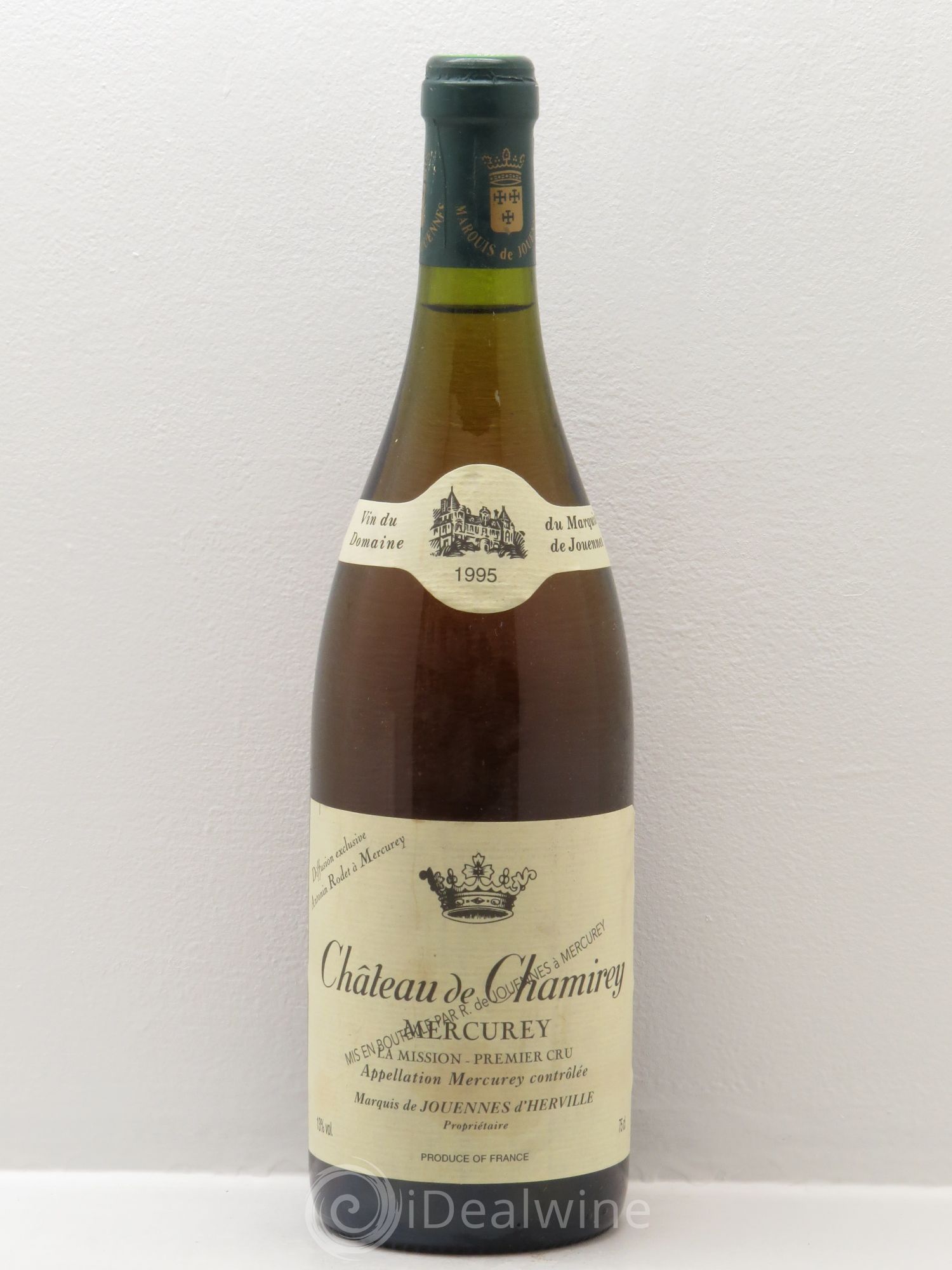 Mercurey 1er Cru Chateau de Chamirey La Mission (sans prix de réserve) 1995 - Posten von 1 Flasche - 0