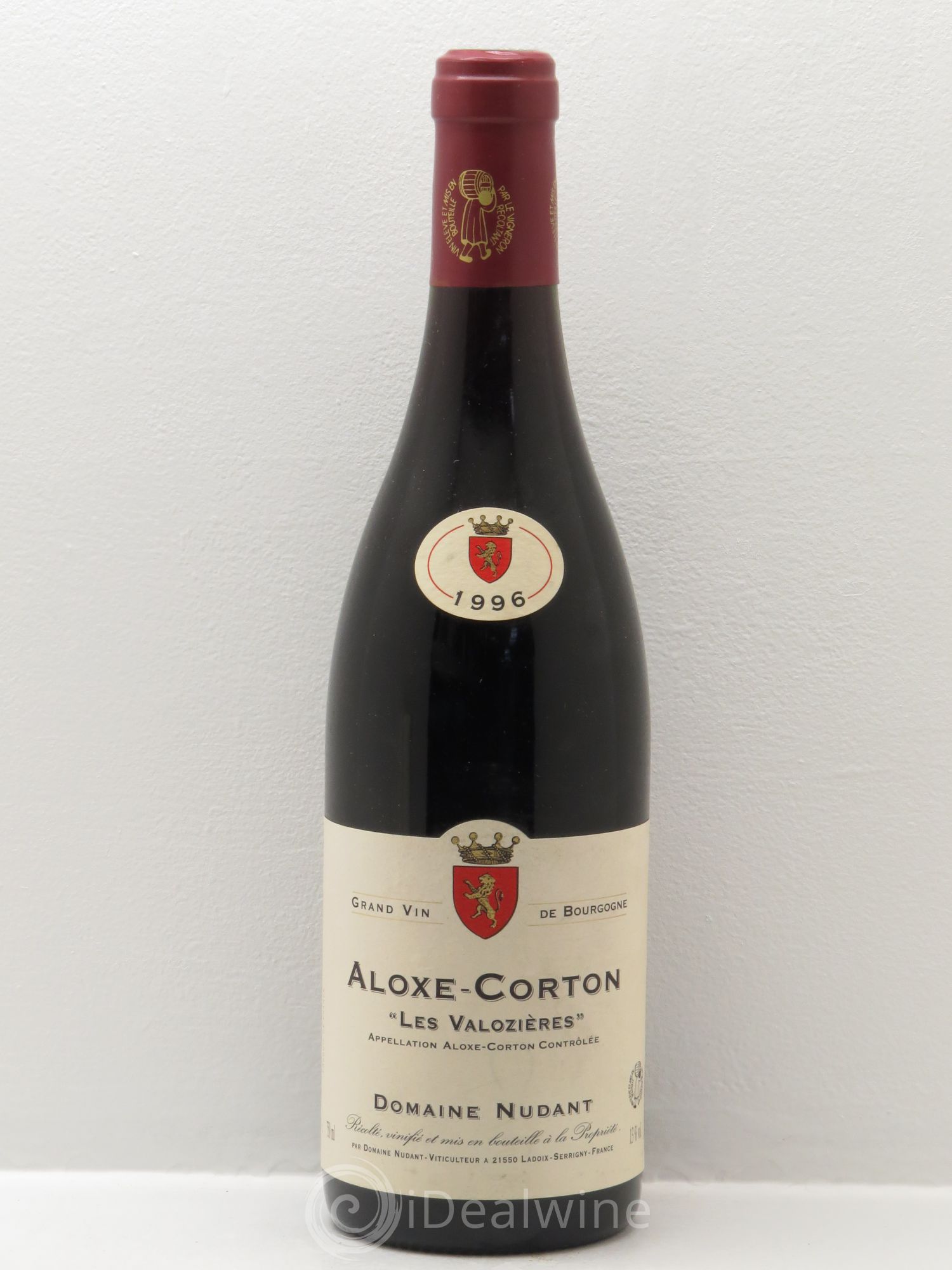 Aloxe-Corton Les Valozières André Nudant (sans prix de réserve) 1996 - Posten von 1 Flasche - 0