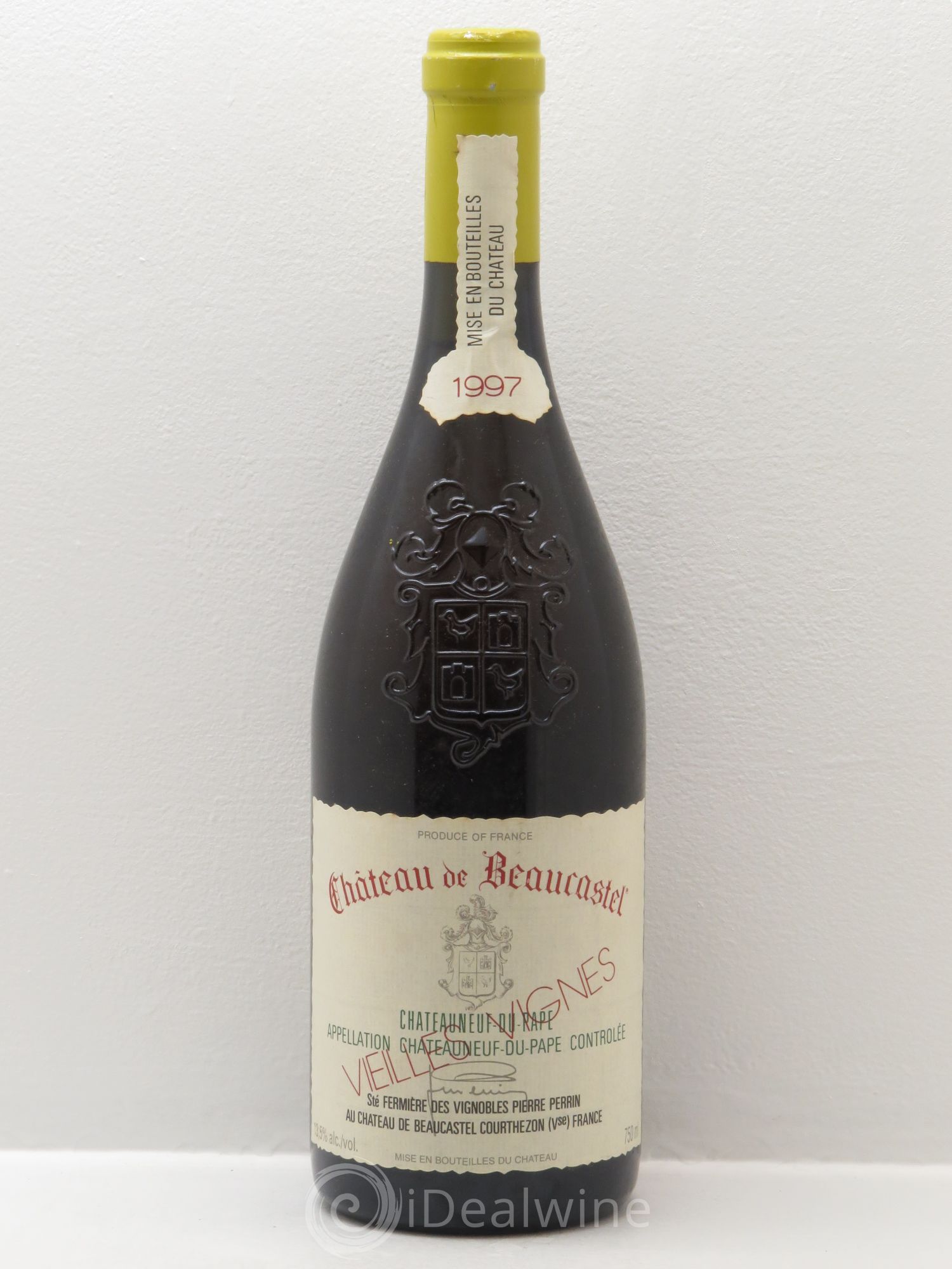 Châteauneuf-du-Pape Château de Beaucastel Vieilles vignes Roussanne Famille Perrin (sans prix de réserve) 1997 - Lot de 1 bouteille - 0