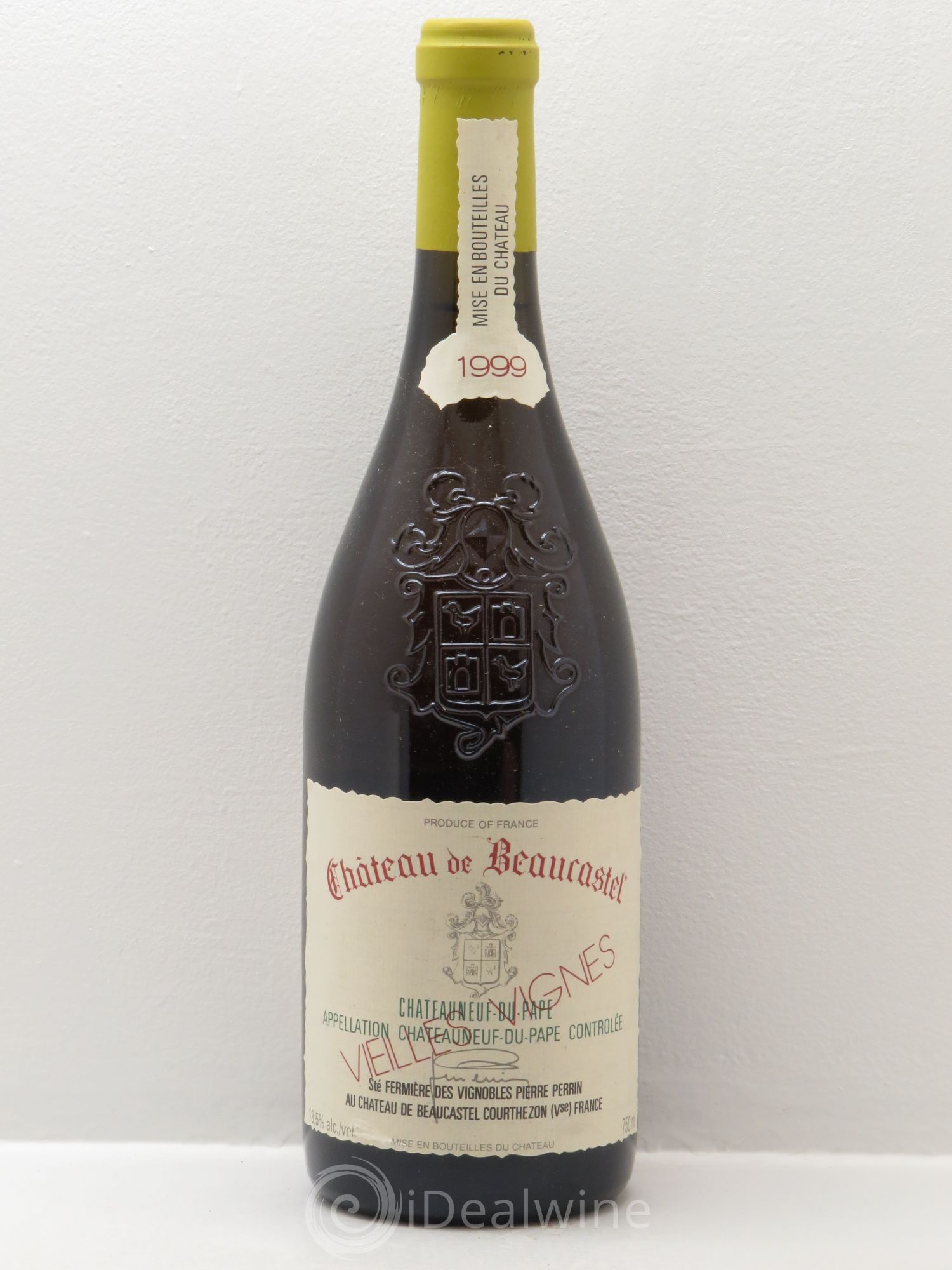 Châteauneuf-du-Pape Château de Beaucastel Vieilles vignes Roussanne Famille Perrin (sans prix de réserve) 1999 - Lot de 1 bouteille - 0