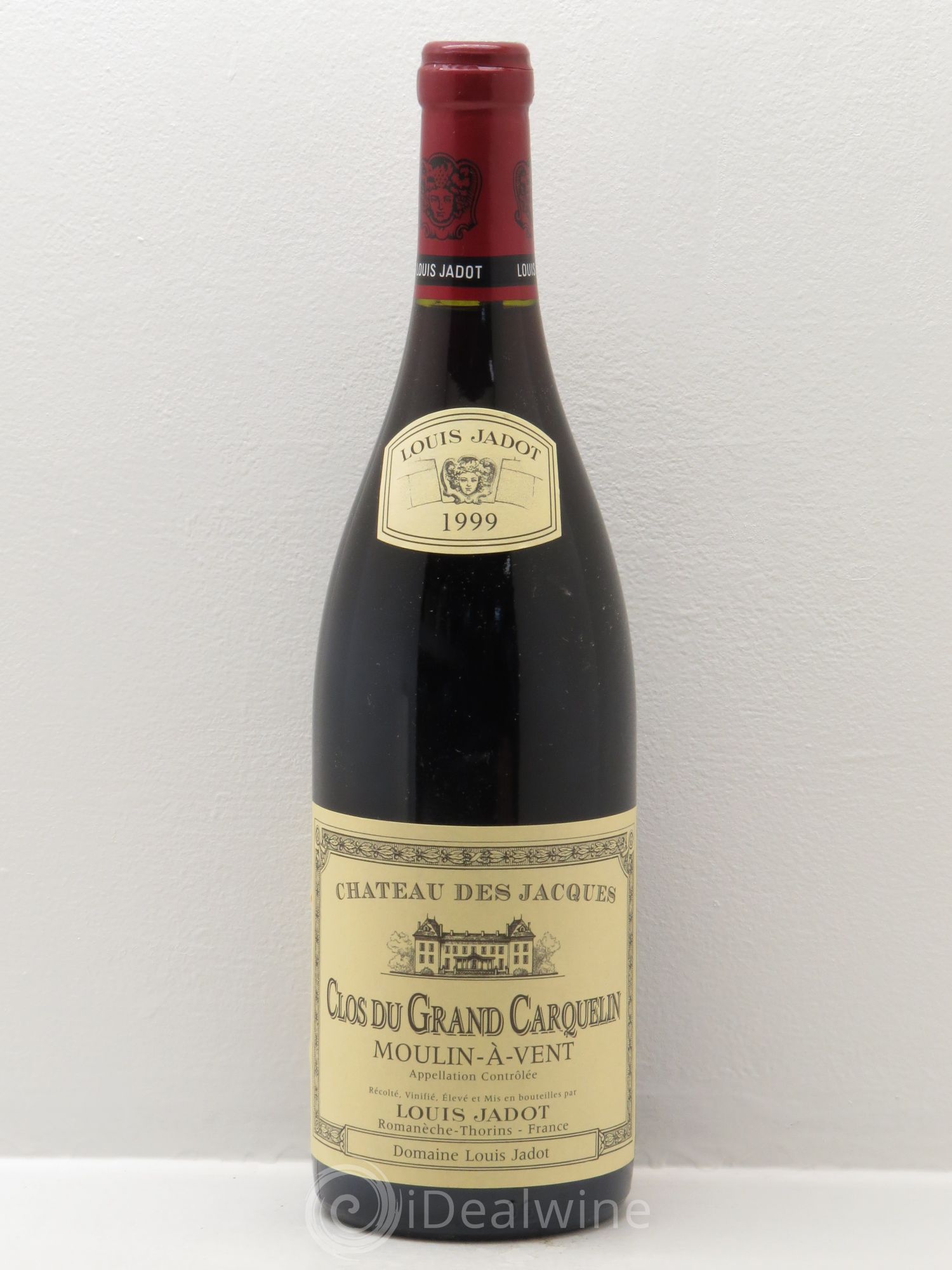Moulin-à-Vent Clos du grand Carquelin Chateau saint jacques (sans prix de réserve) 1999 - Posten von 1 Flasche - 0