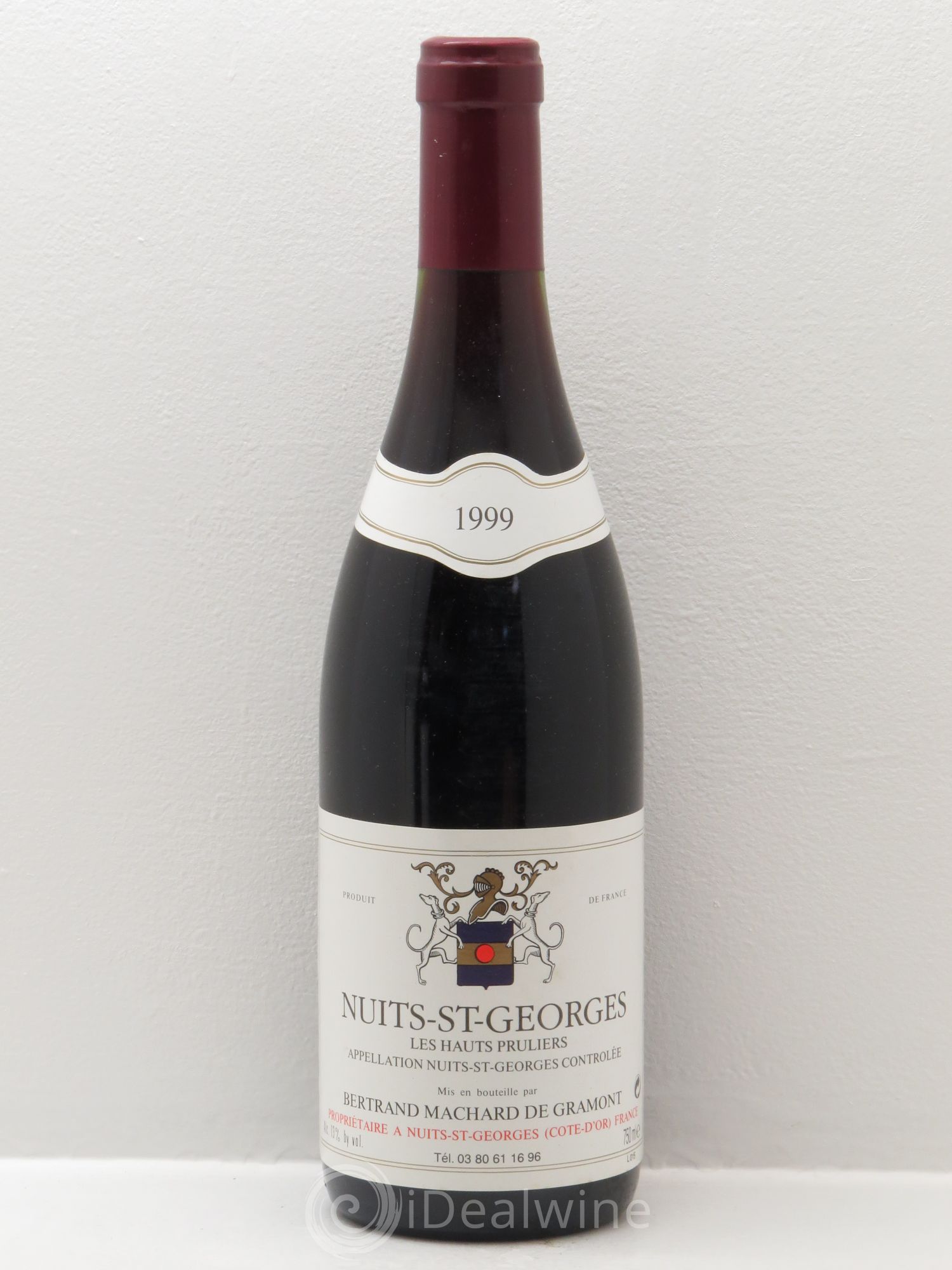 Nuits-Saint-Georges Les Hauts pruliers (sans prix de réserve) 1999 - Posten von 1 Flasche - 0